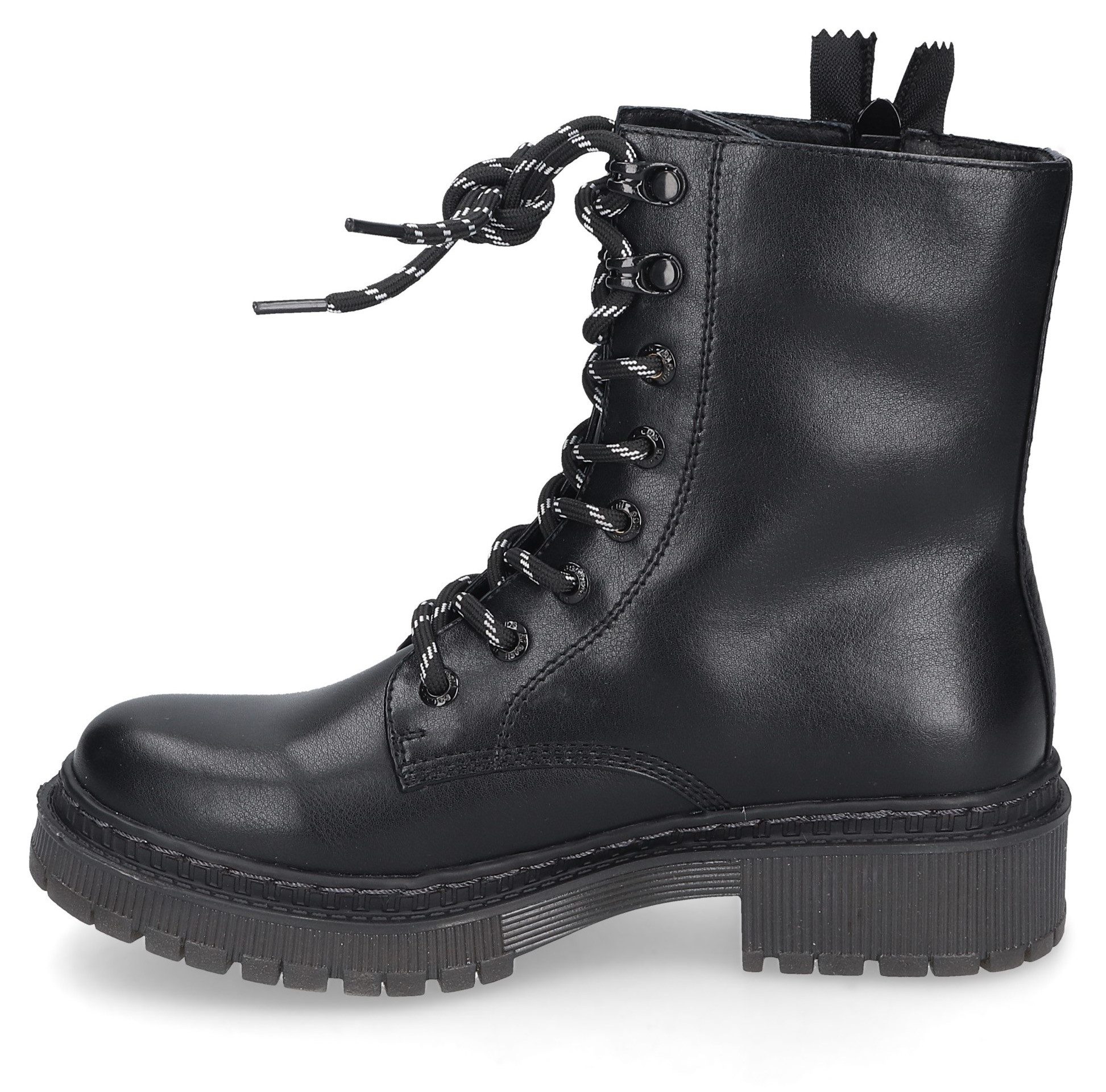 Dockers by Gerli Veterlaarzen Biker boots, plateau laarzen met modieuze textielband