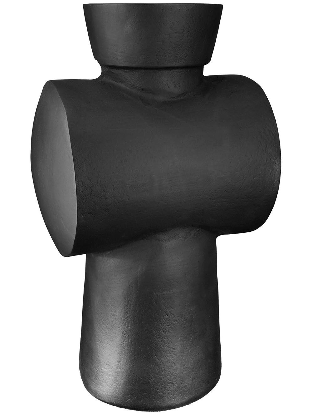 Casablanca by Gilde Siervaas Vase Train, Höhe ca. 32 cm, aus Aluminium, nicht wasserdicht (1 stuk)