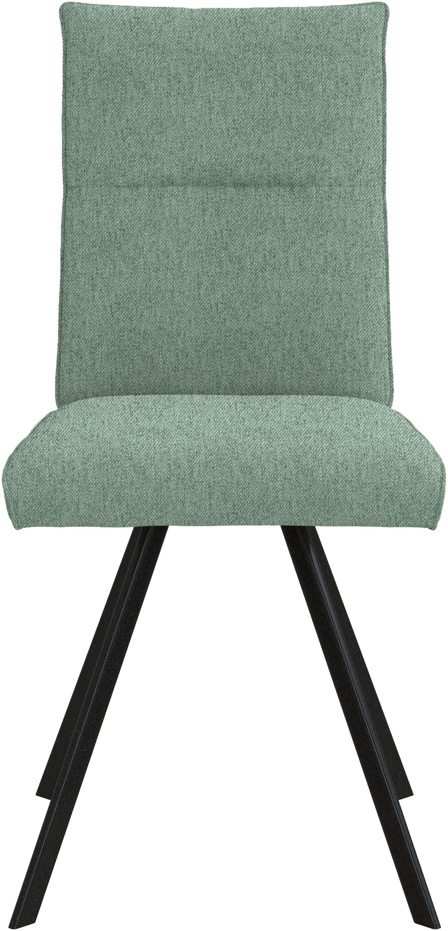 Home affaire Stoel met 4 poten Sava Metalen frame (set, 2 stuks)