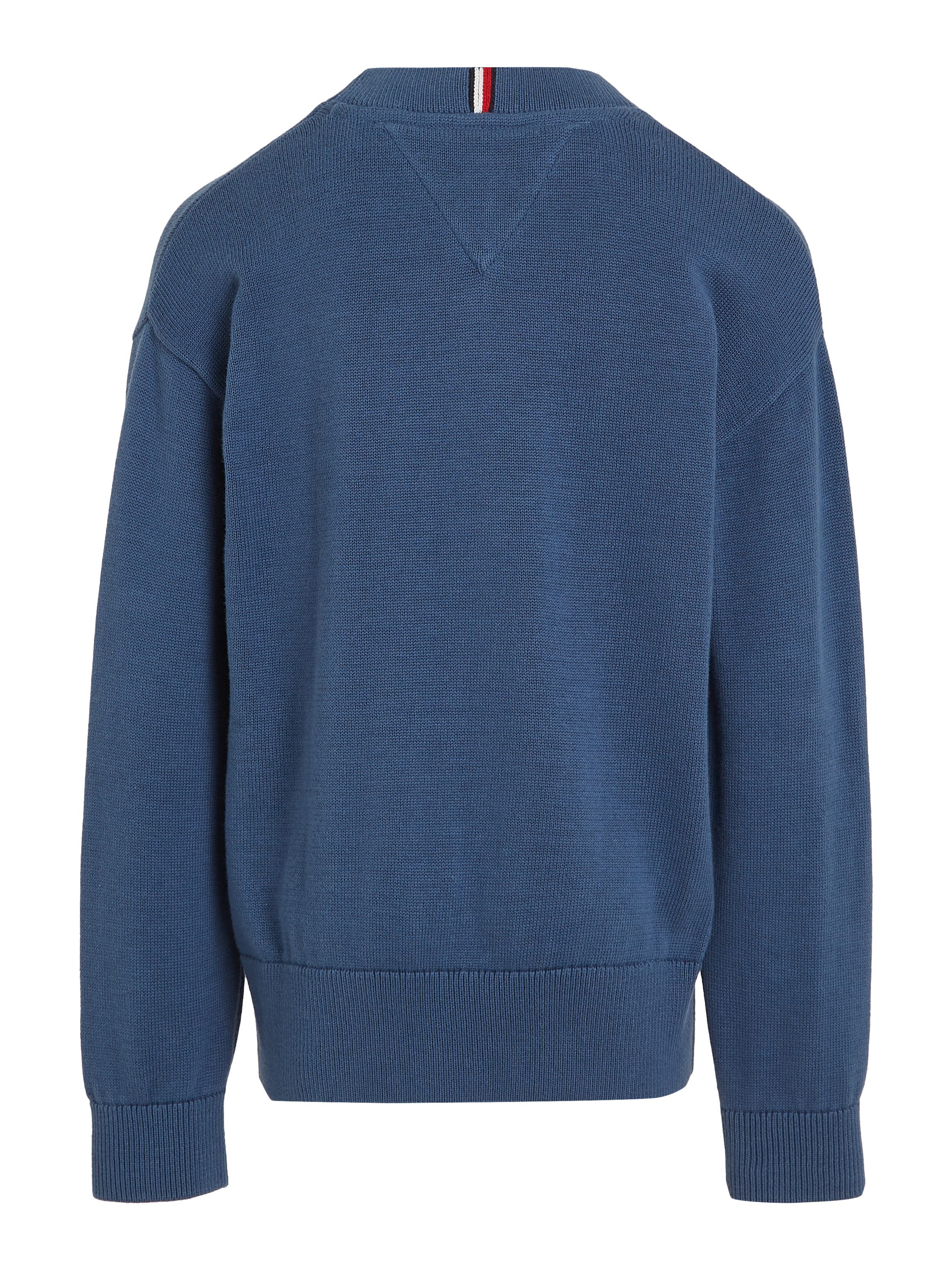 Tommy Hilfiger Gebreide trui ESSENTIAL SWEATER Kinderen tot 16 jaar met logostiksel