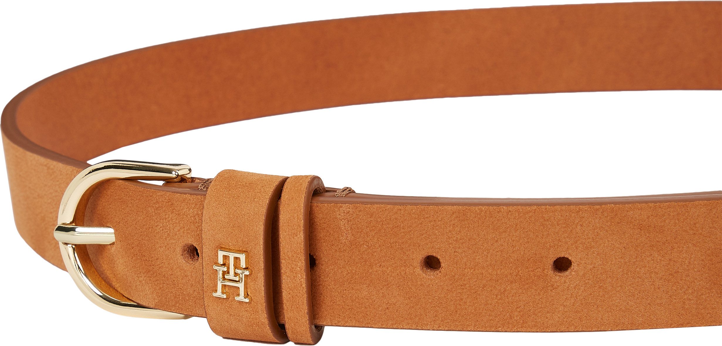 Tommy Hilfiger Leren riem ESSENTIAL EFFORTLESS 2.5 NUBUCK