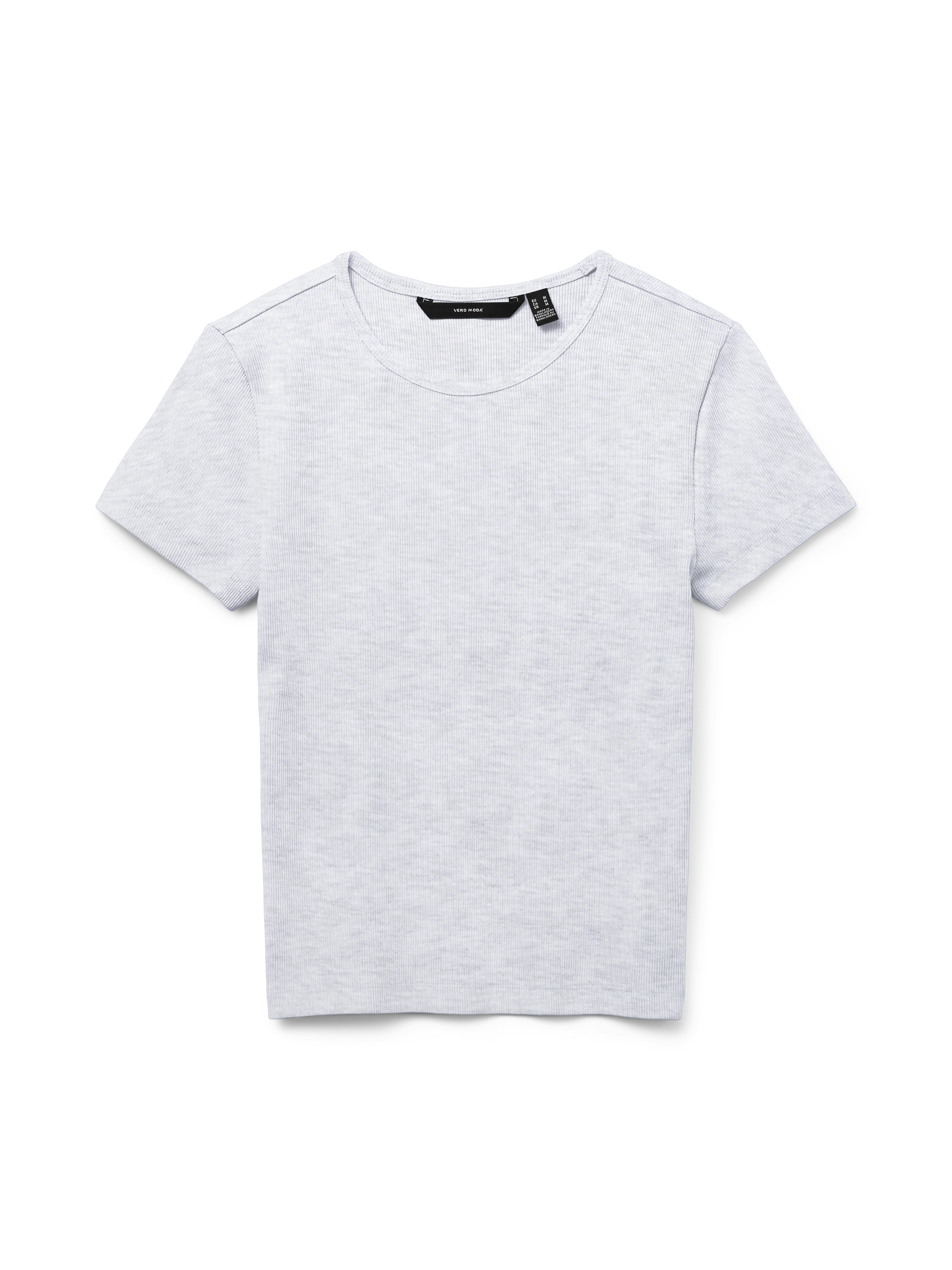Vero Moda Shirt met ronde hals VMCHLOE SS SHORT TOP JRS NOOS