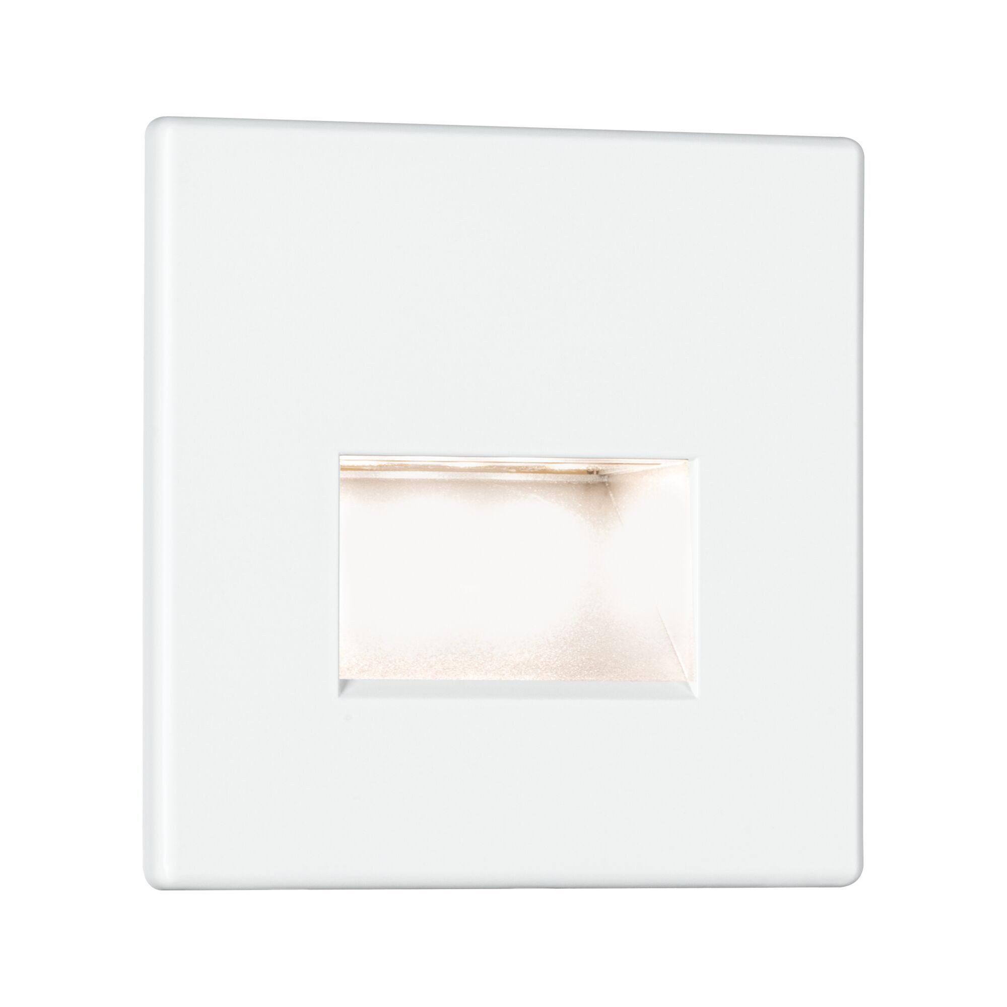 Paulmann Ledinbouwlamp LED wandinbouwlamp Edge Quadro 1,2W 25lm 230V (1 stuk)