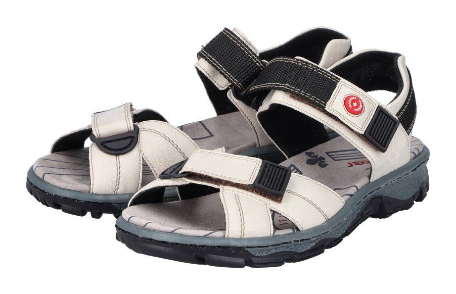 Rieker Sandalen zomerschoen, outdoorschoen, sleehak, in trekkinglook