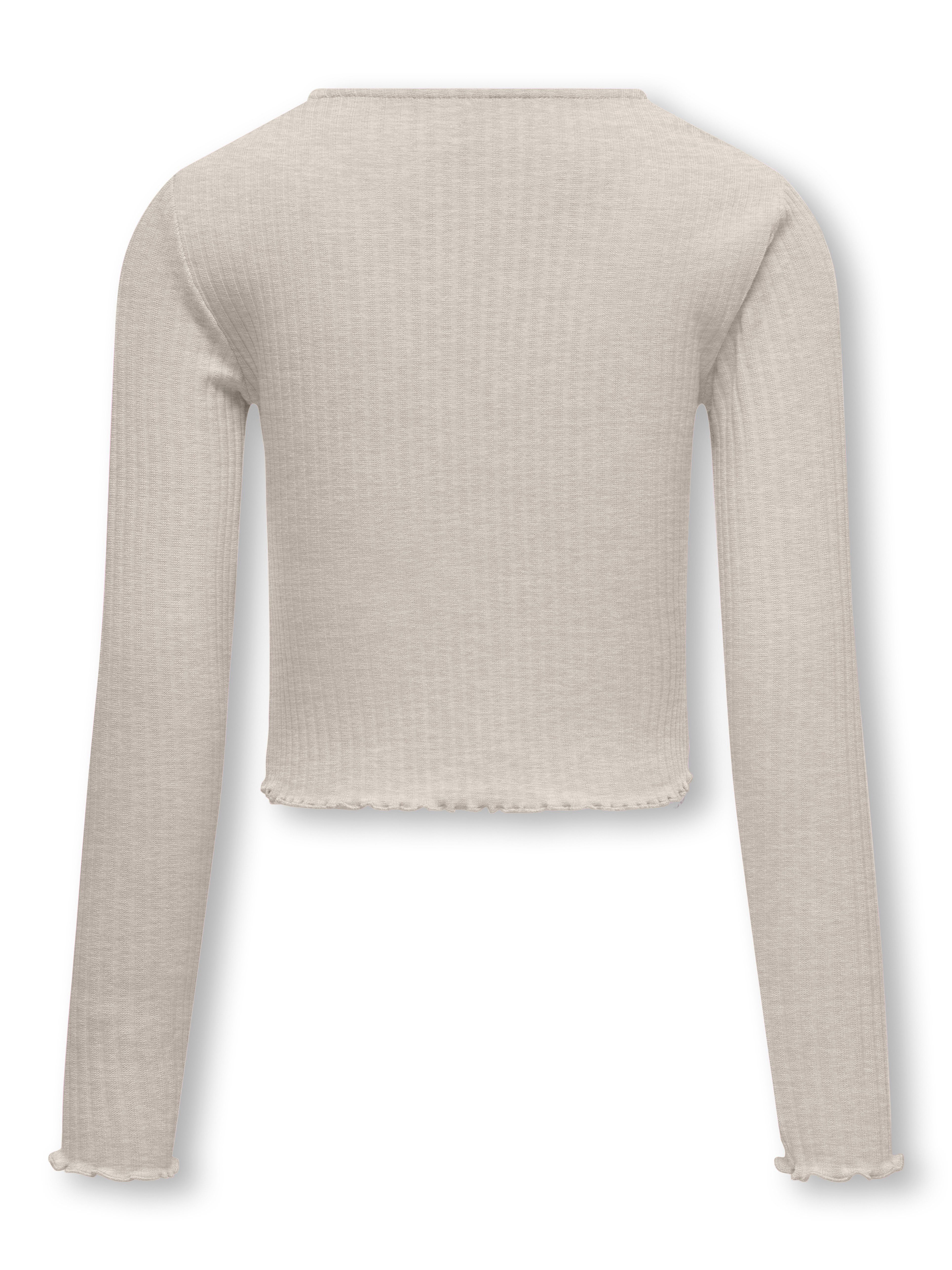 KIDS ONLY Shirt met lange mouwen KOGNELLA L/S O-NECK TOP JRS NOOS
