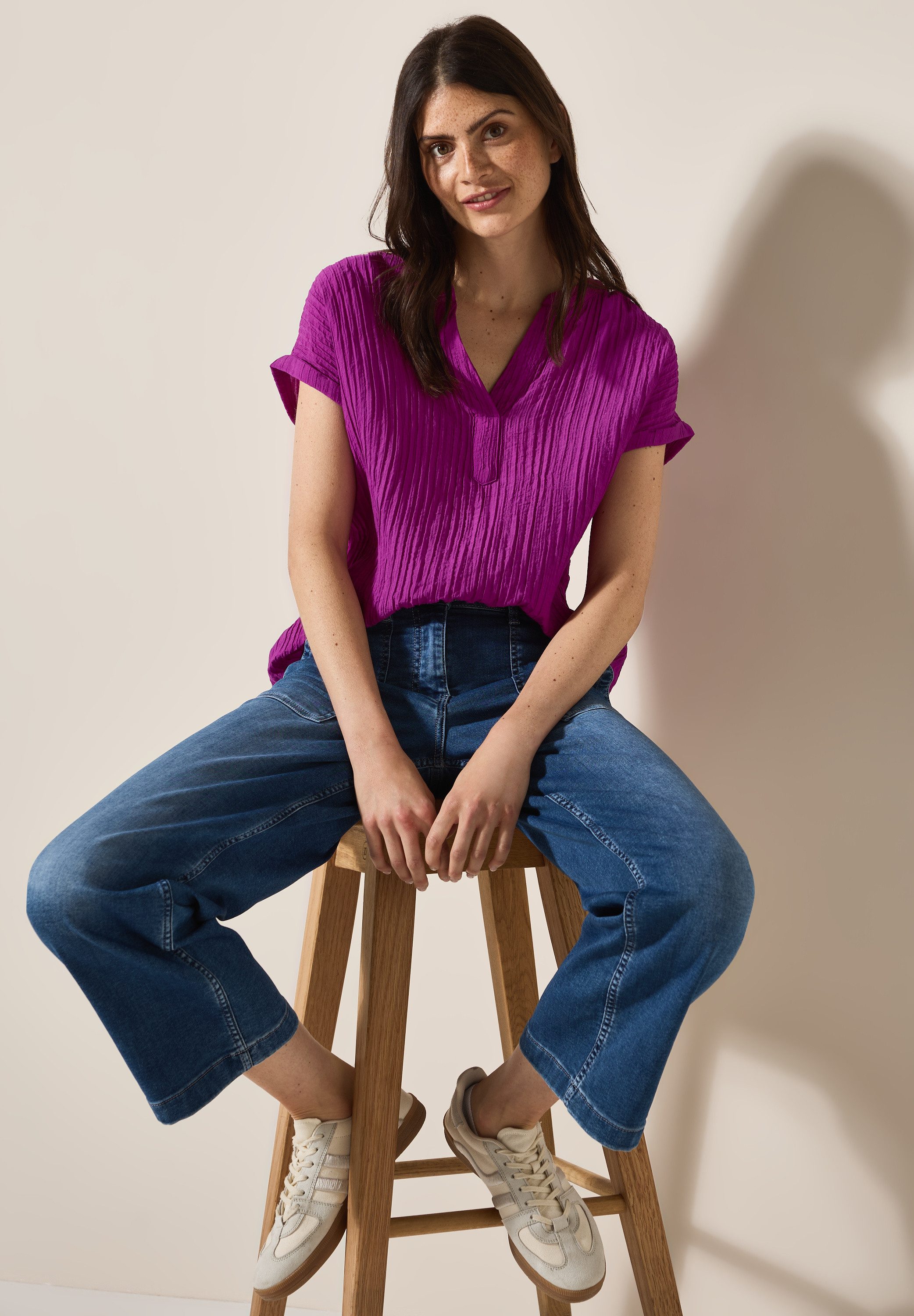 Cecil Blouse met korte mouwen