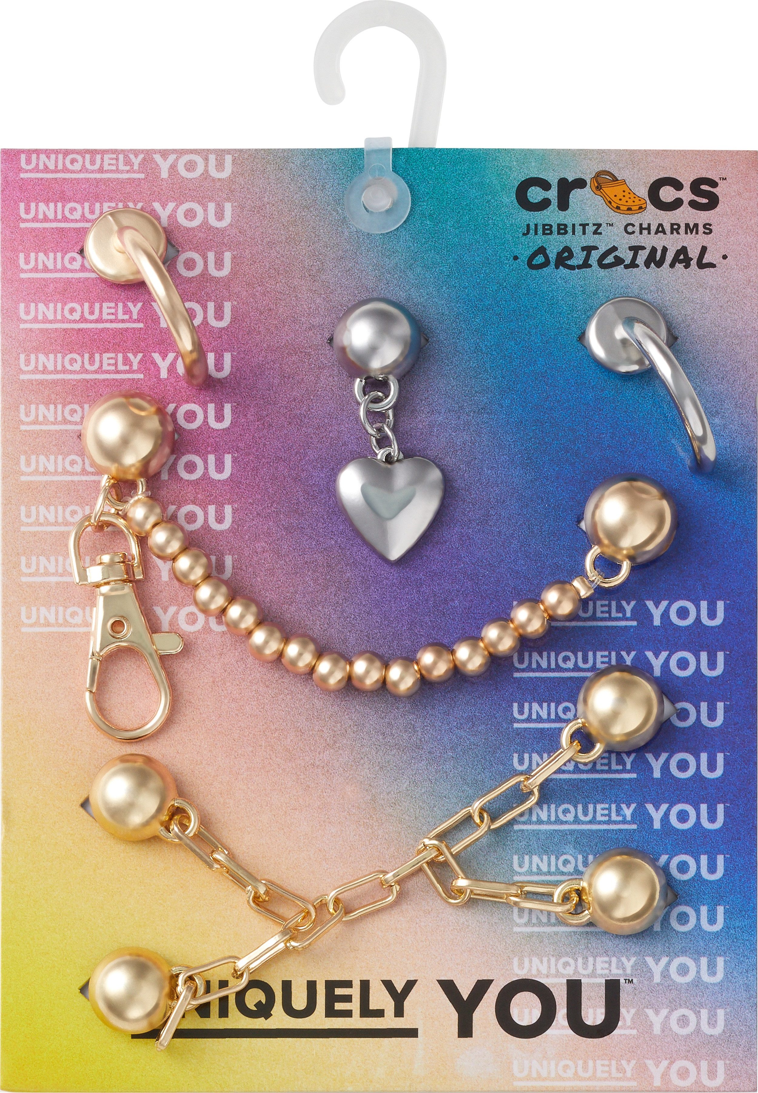 Crocs Schoenbutton Jibbitz™ Cool Girl Festival Charms voor Crocs in trendy look (set, 5-delig, Geen speelgoed. Niet geschikt voor kinderen jonger dan 3 jaar)