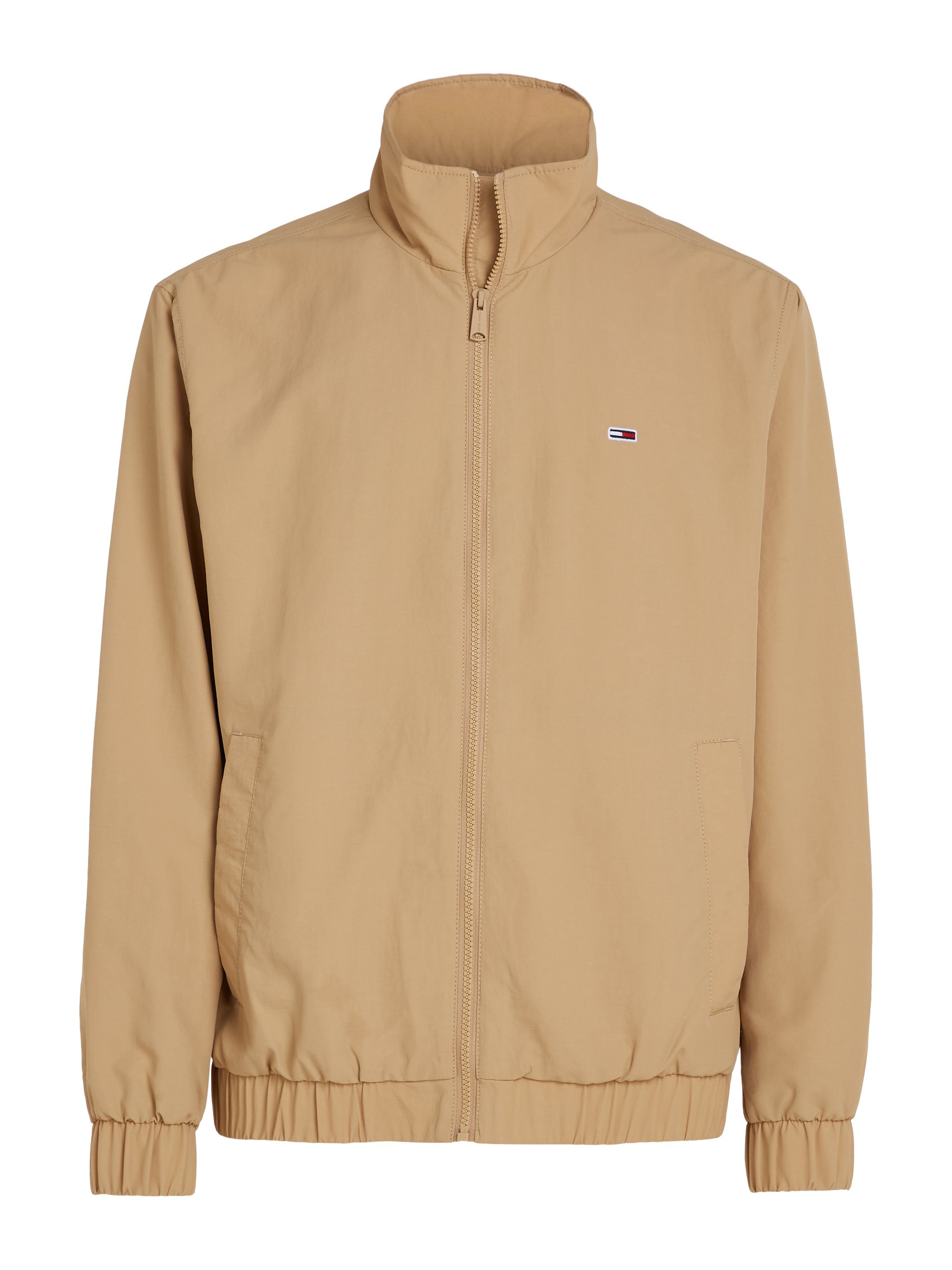 Tommy Jeans Plus Jack in collegestijl TJM ESSENTIAL JACKET EXT Grote maten en logo-borduurwerk