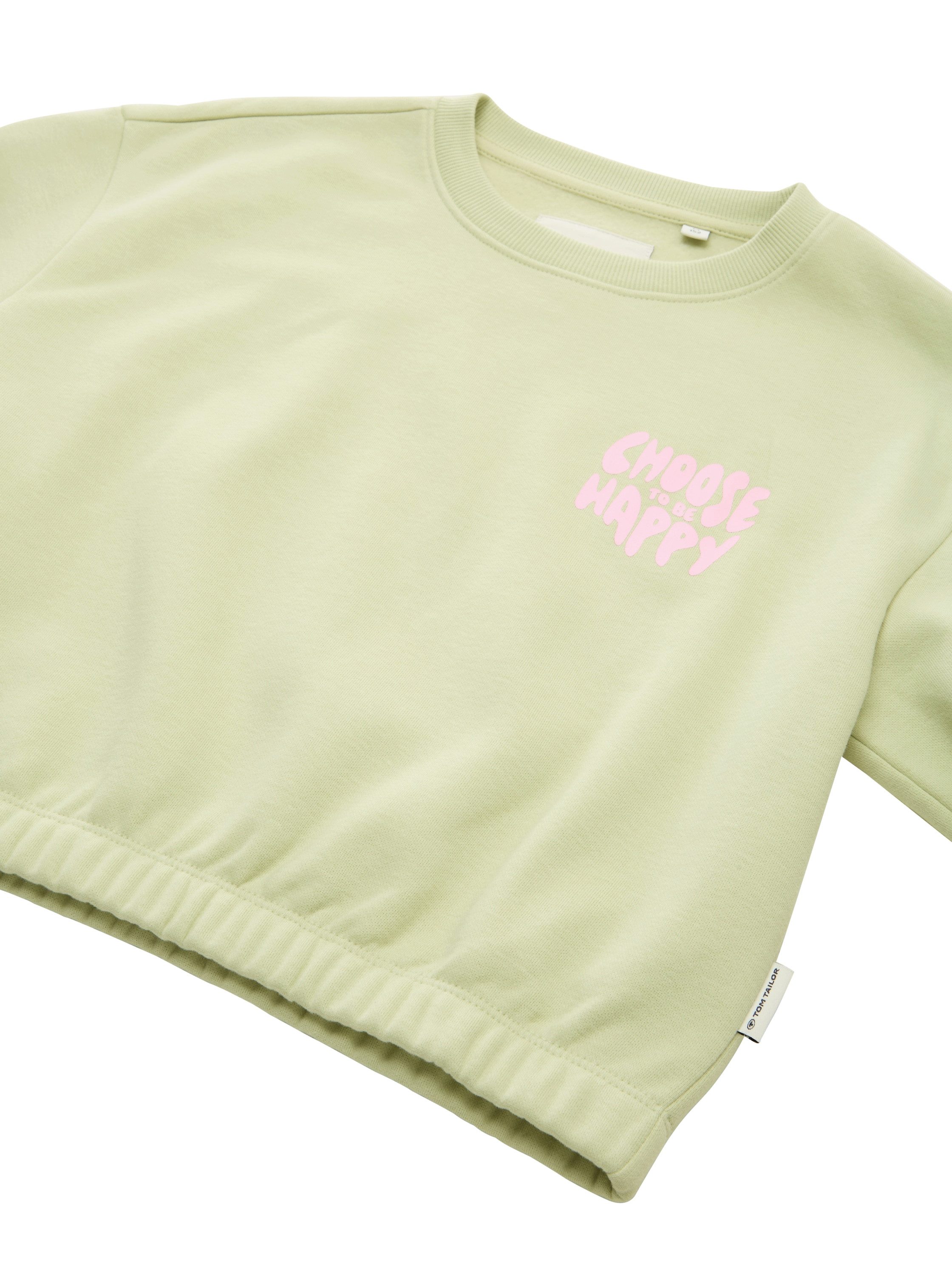 Tom Tailor Sweater met statement-print