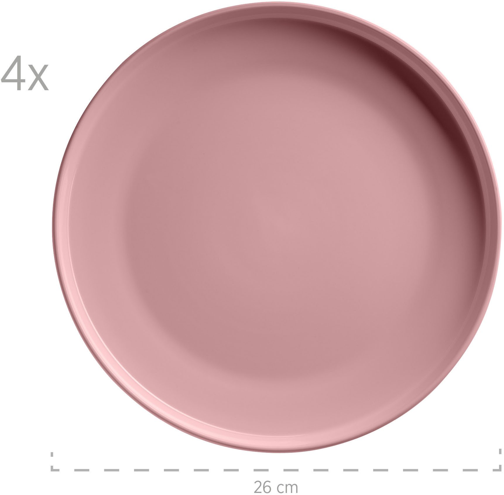 my home Combi-servies Kosima 16 delen, servies voor 4 personen (set)