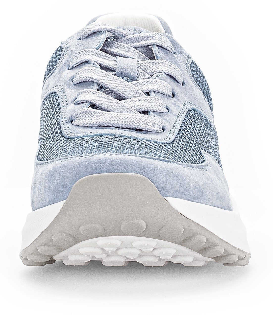Gabor Rollingsoft Sneakers met sleehak , vrijetijdsschoen, lage schoen, veterschoen met optifit-voetbed