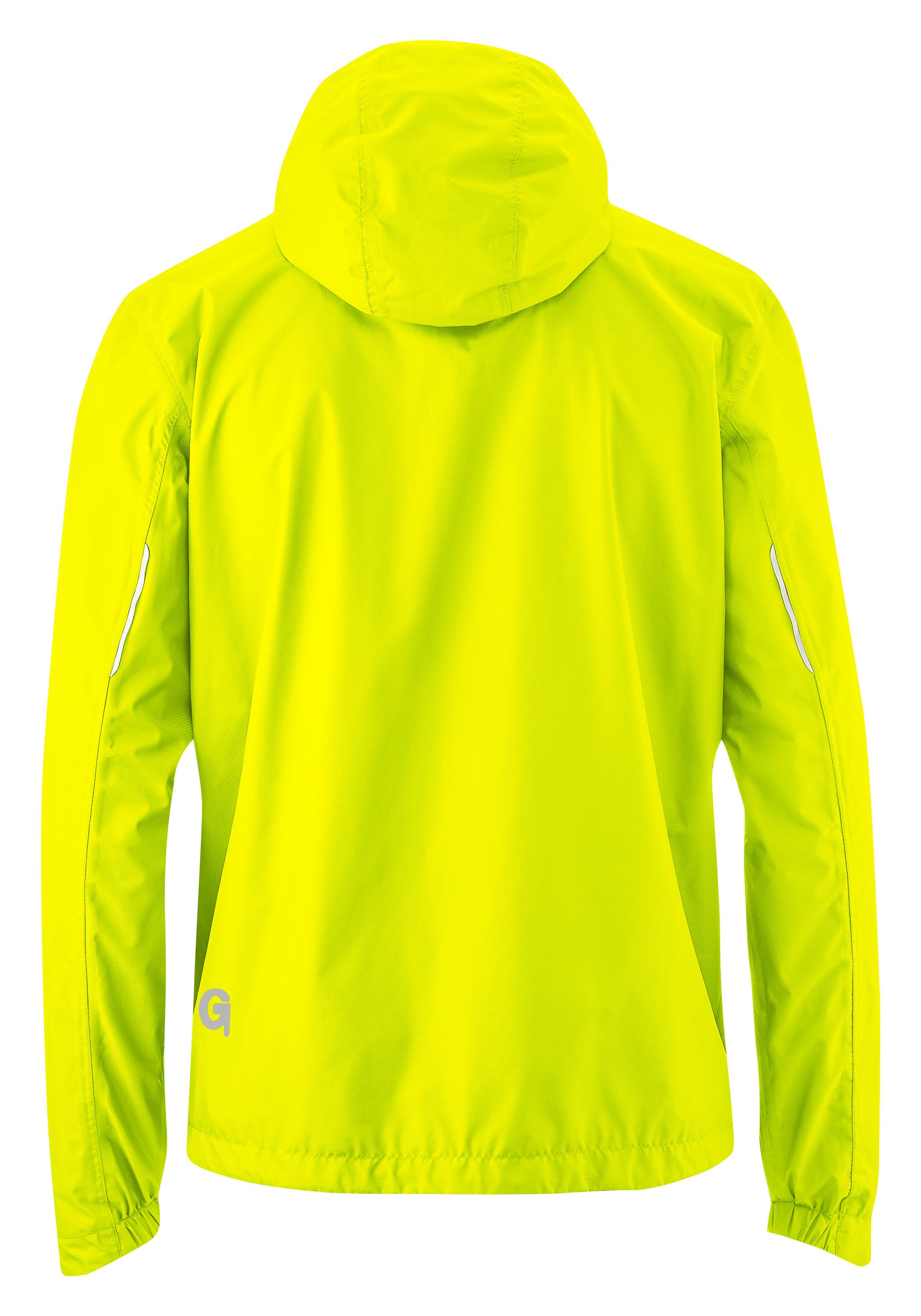 Gonso Fietsjack SAVE LIGHT Herenregenjack wind- en waterdicht, fietsjack met capuchon