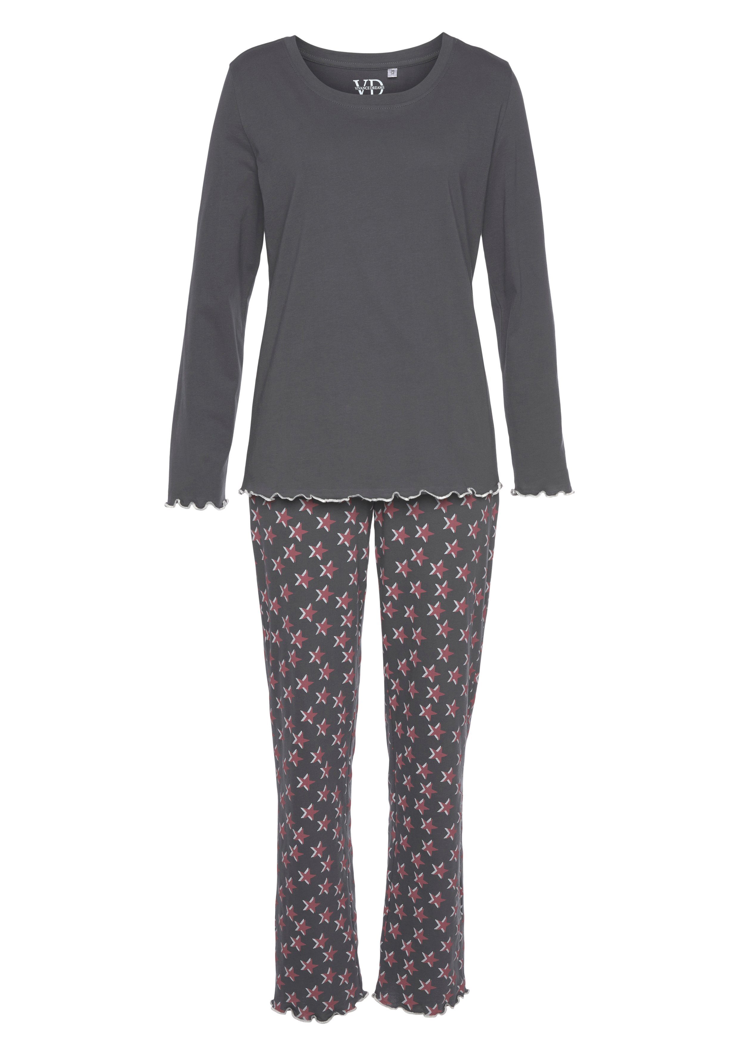 Vivance Dreams Pyjama Met Sterrenprint 2 Delig 1 Stuk Bestellen Bij