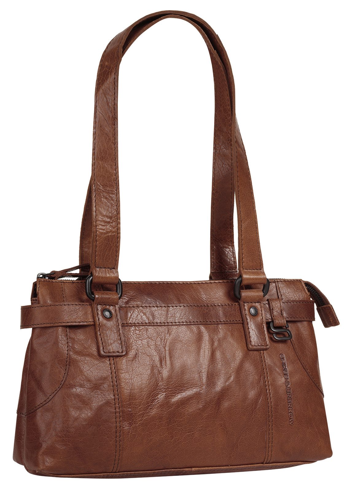 Spikes & Sparrow Tas echt leder