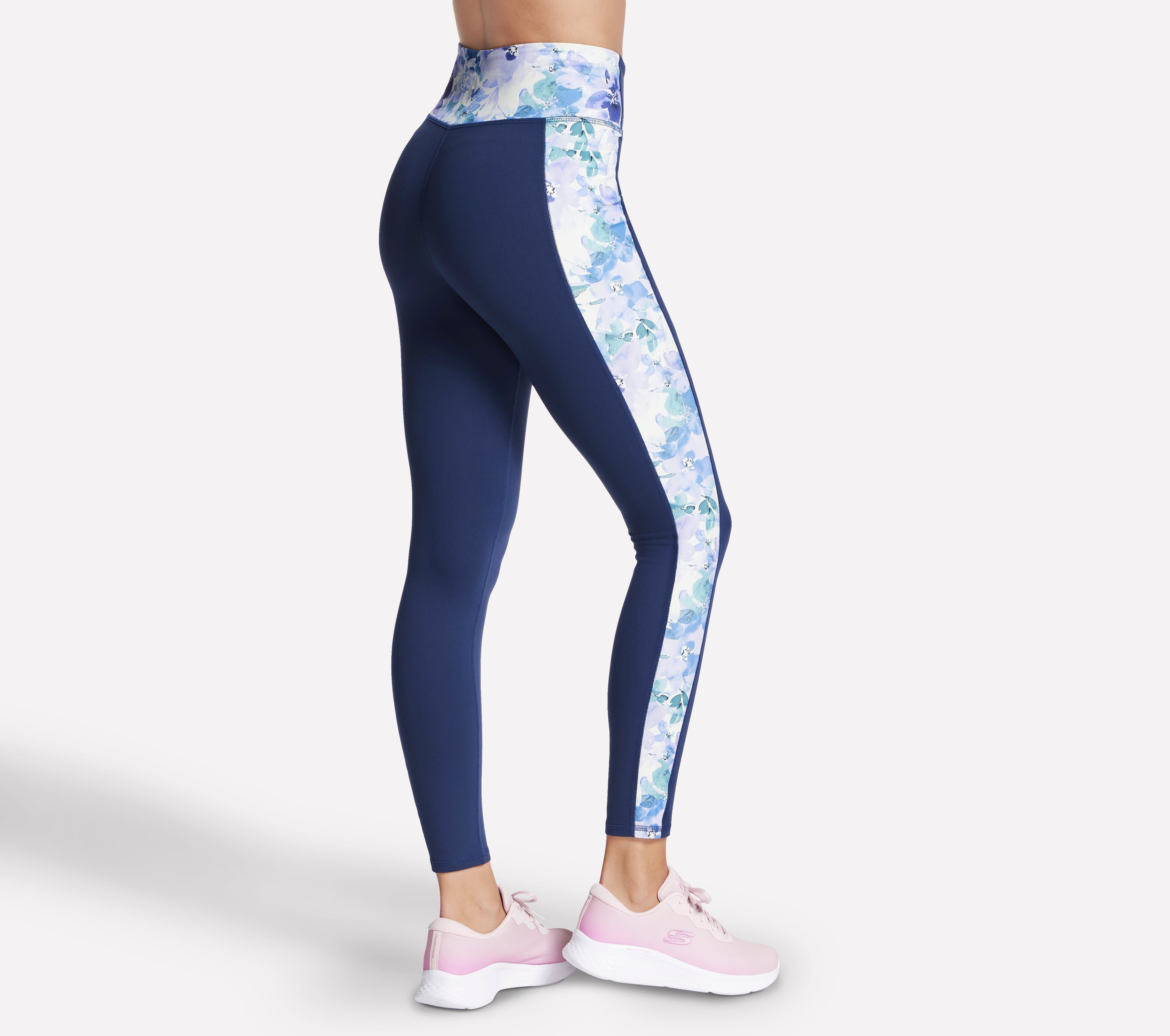 Skechers Functionele tights BLUE SEASCAPE FLORAL