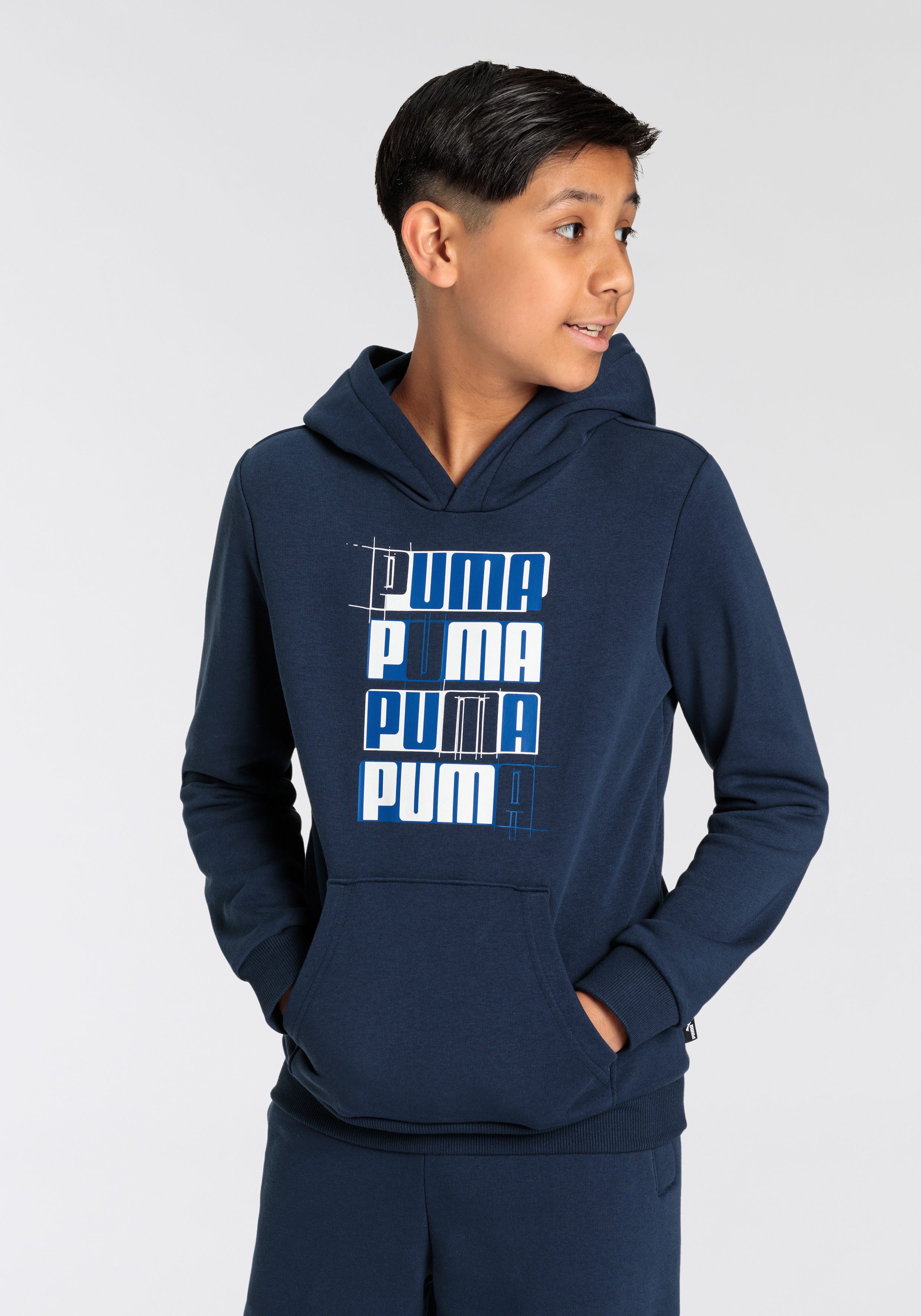 PUMA Hoodie ESS+ LOGO LAB HOODIE TR B (1-delig)