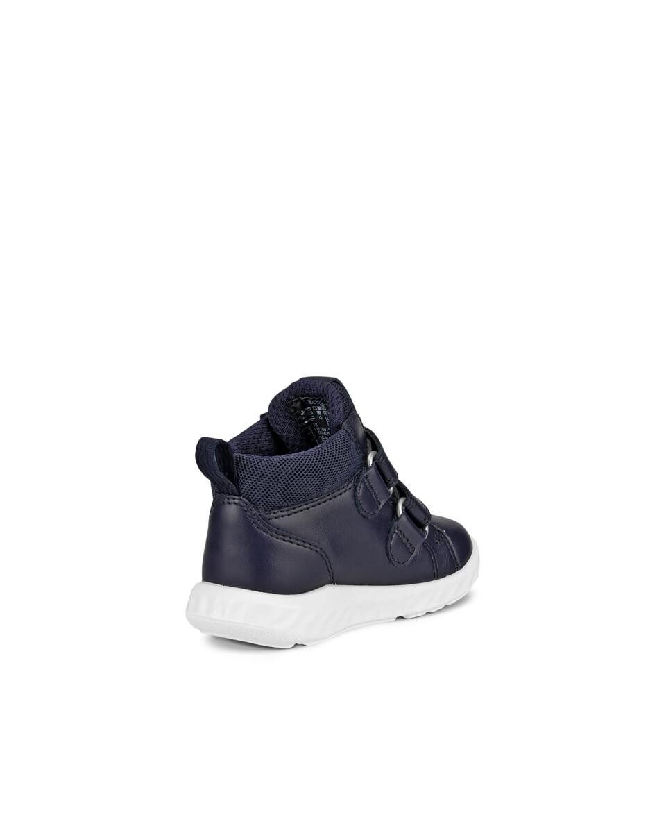 Ecco Babyschoentjes SP.1 Lite , klittenbandschoen, high top sneaker met waterdicht gore-tex membraan