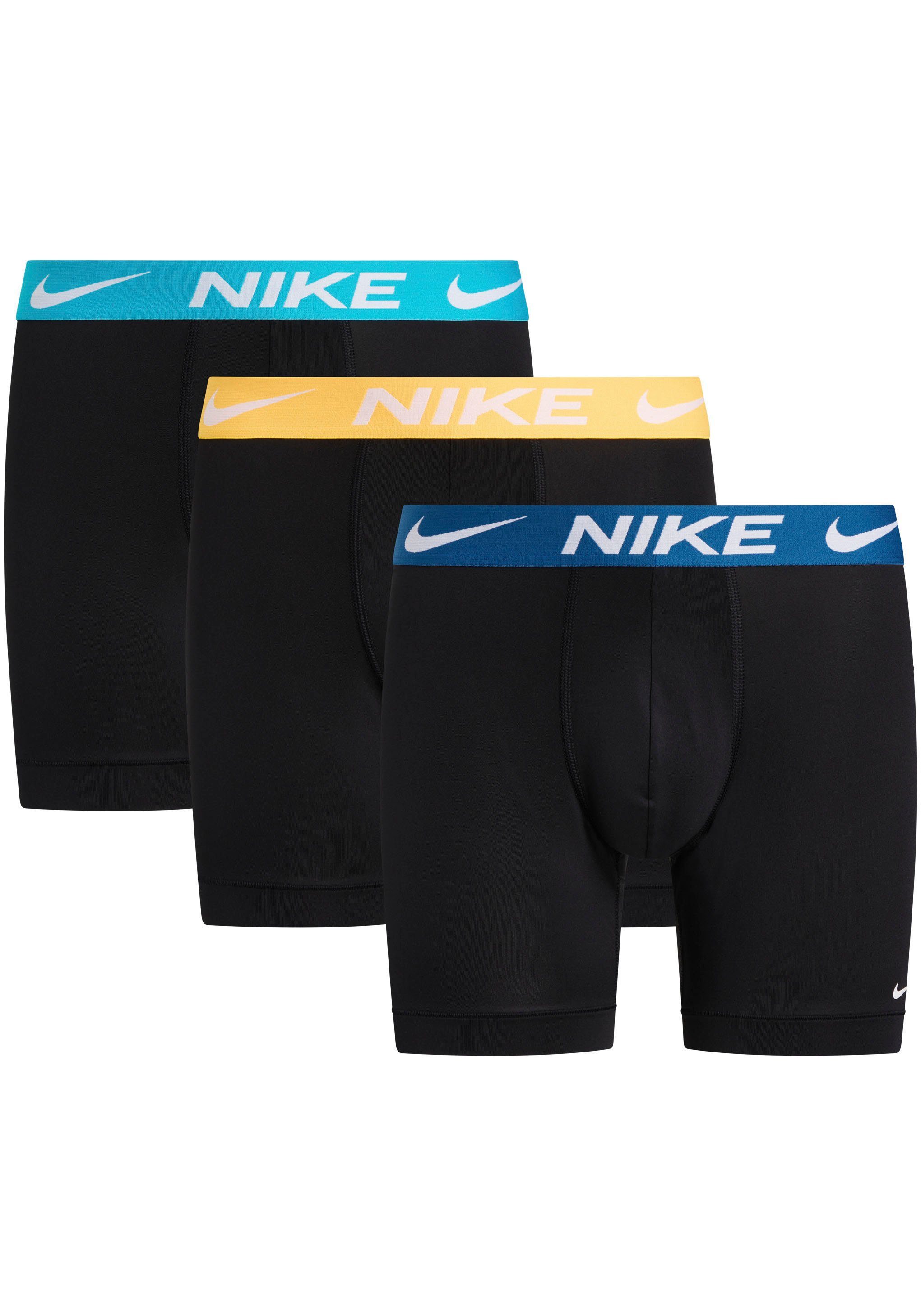 NIKE Underwear Boxershort BOXER BRIEF 3PK met nike logo-elastische band (3 stuks)