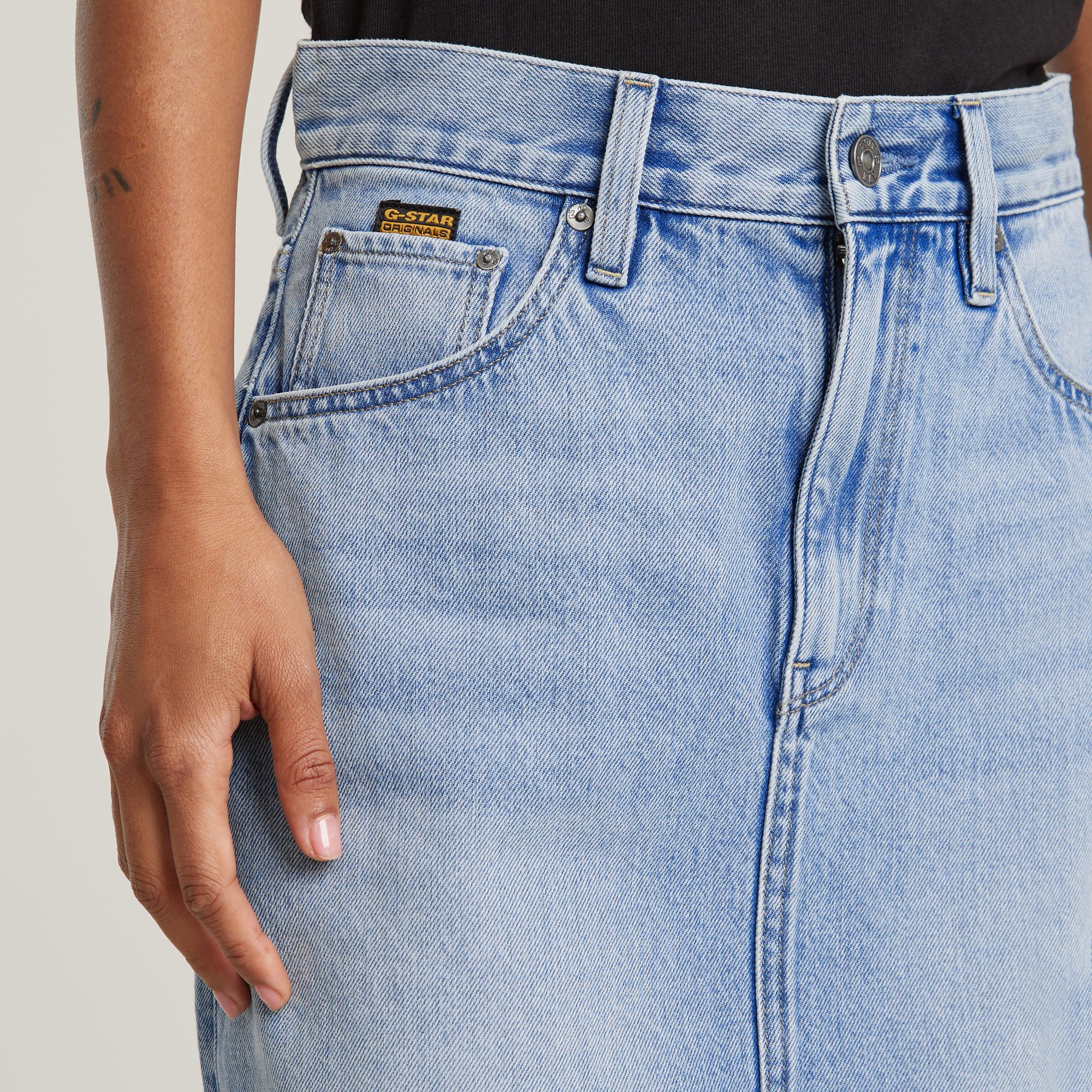 G-Star RAW Minirok Viktoria Korte Rok Schone Rand