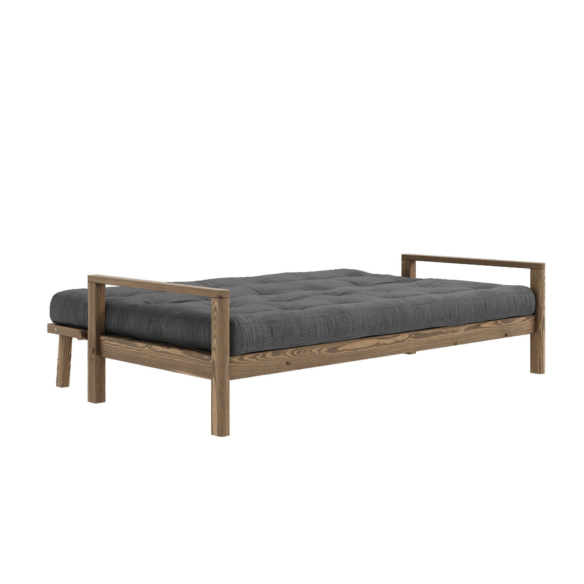 Karup Slaapbank Knob met futonmatras, verschillende kleuren, fsc®-gecertificeerd, dennenhout