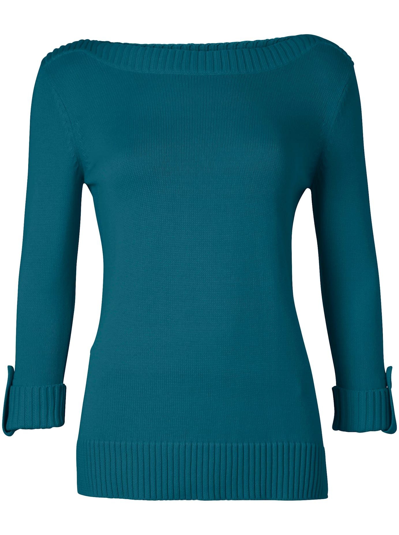 Casual Looks Trui met 3/4 mouwen Trui