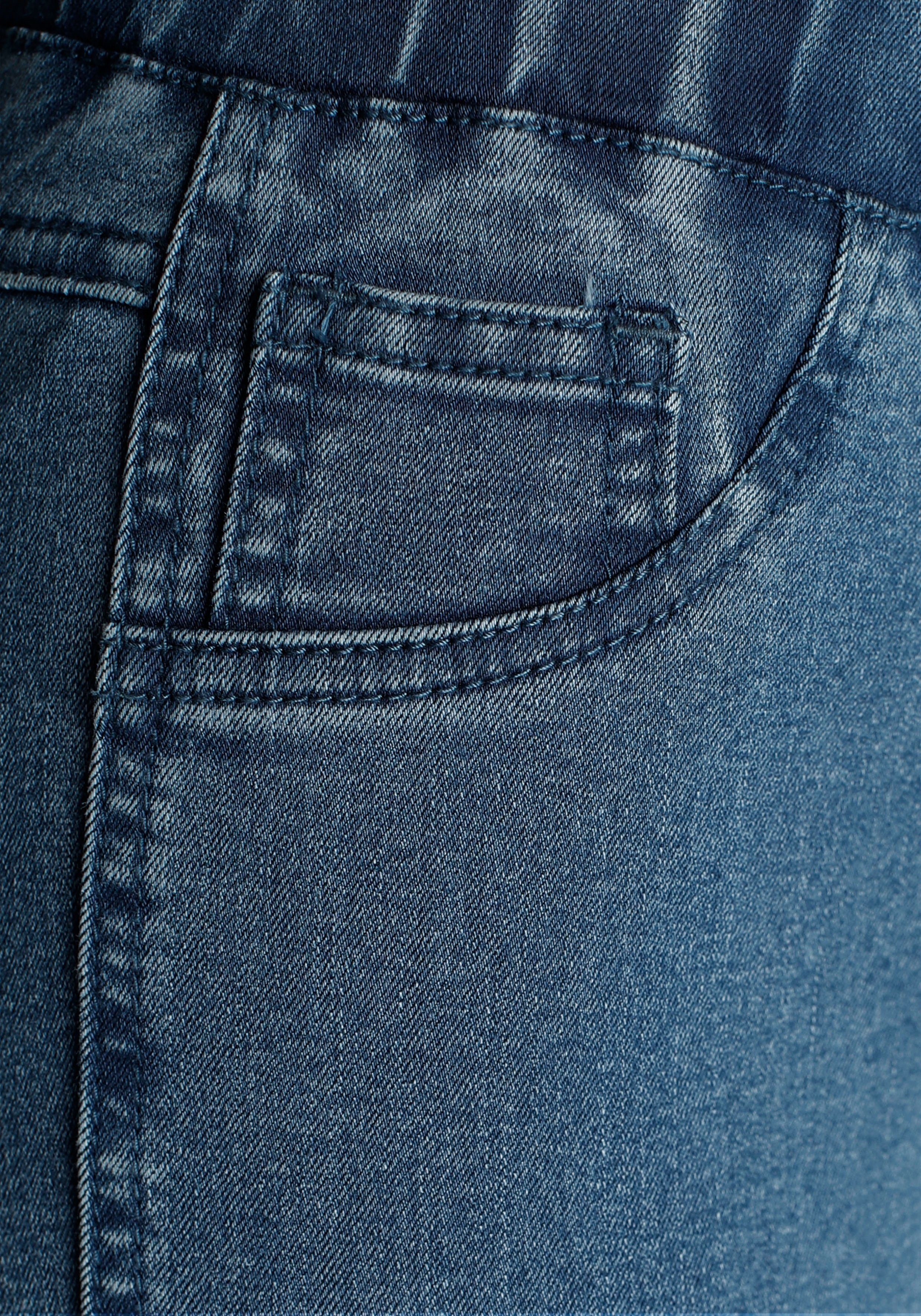 Arizona Jeggings 360 graden elastisch extra-strak gesneden pasvorm, hoge taille