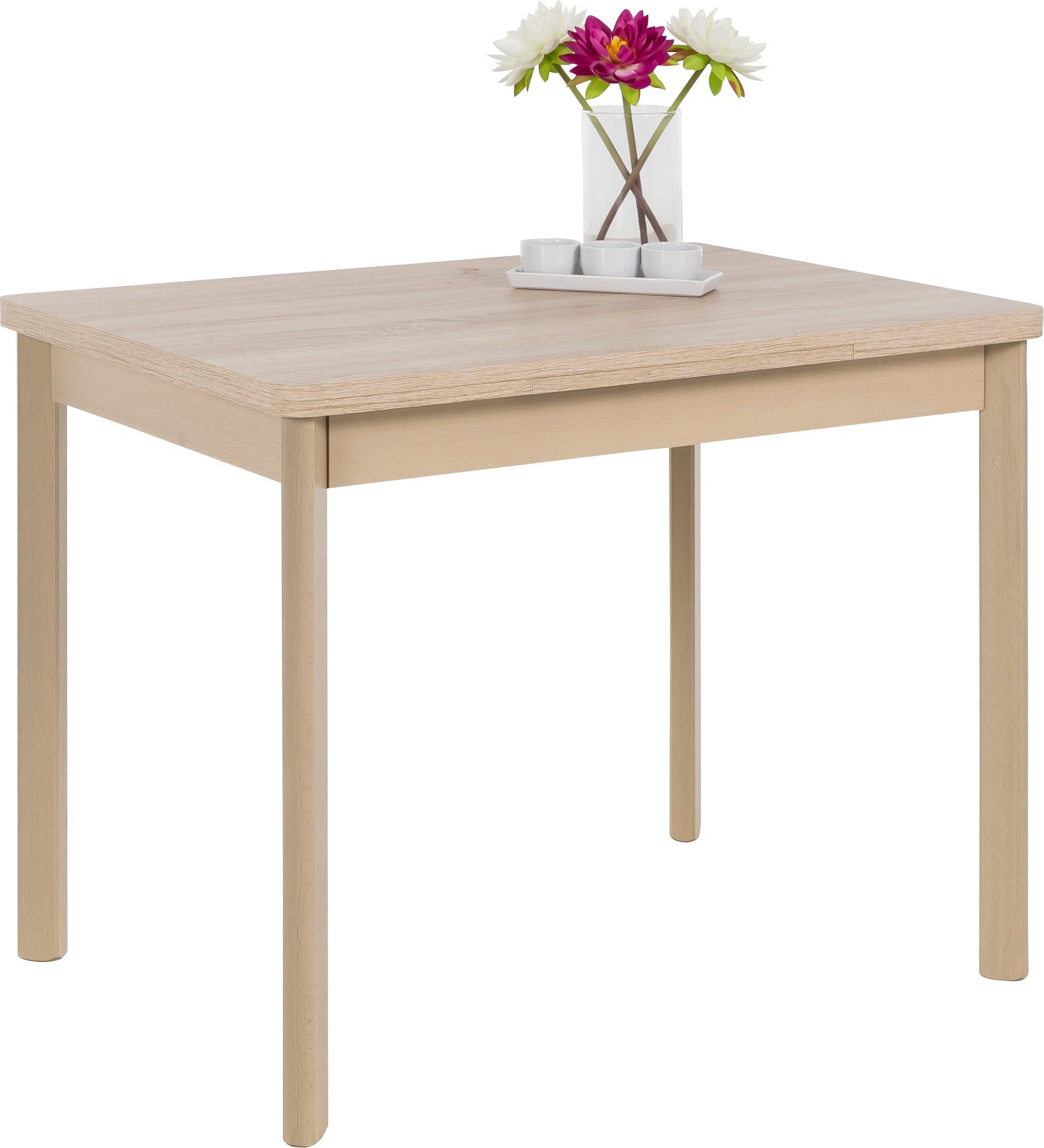 HELA Eettafel Bremen II T P uittrekbaar 90-142 cm