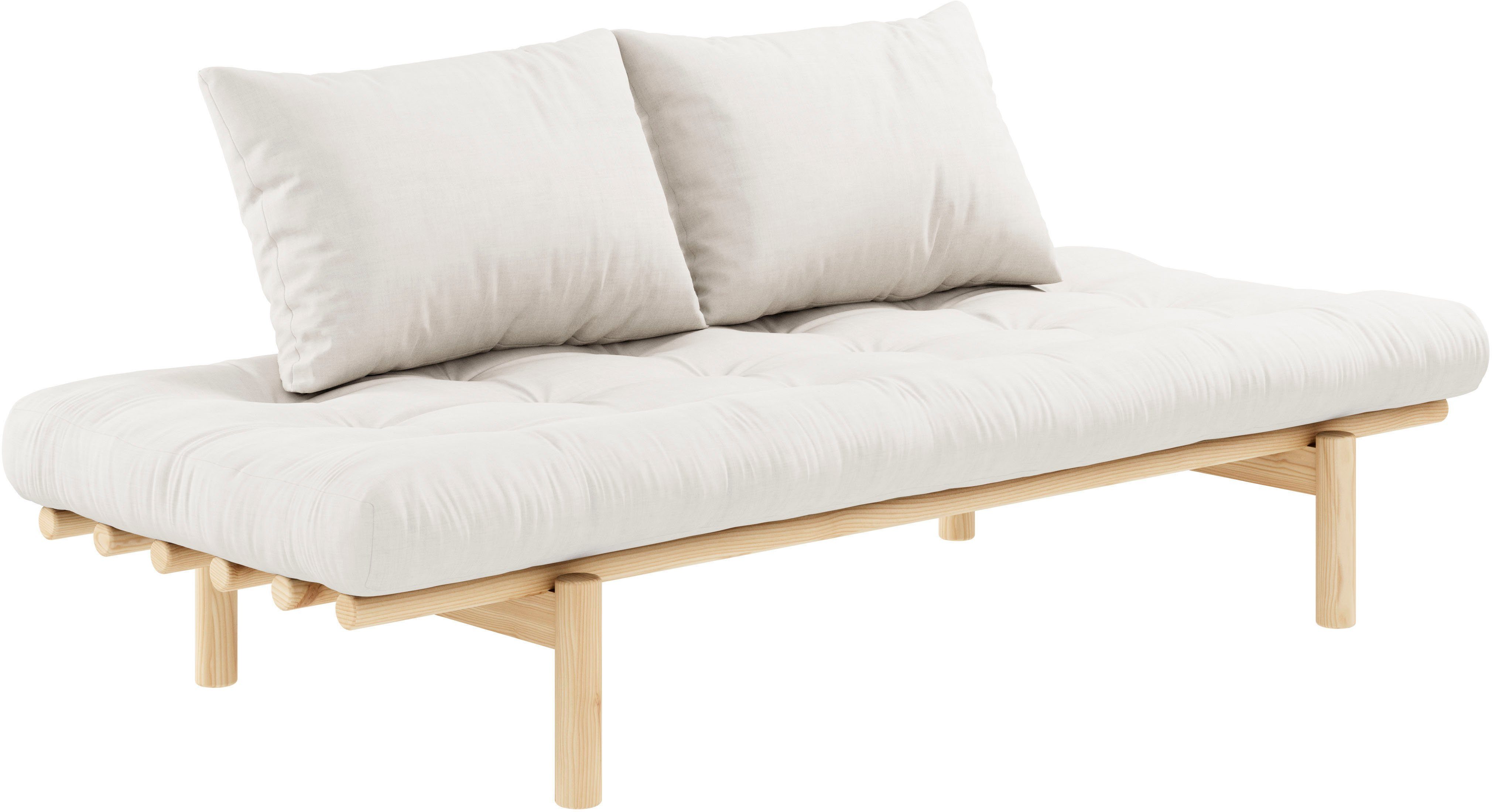 Karup Slaapbank Pace van massief grenenhout, incl. futonmatras (set, 2-delig)