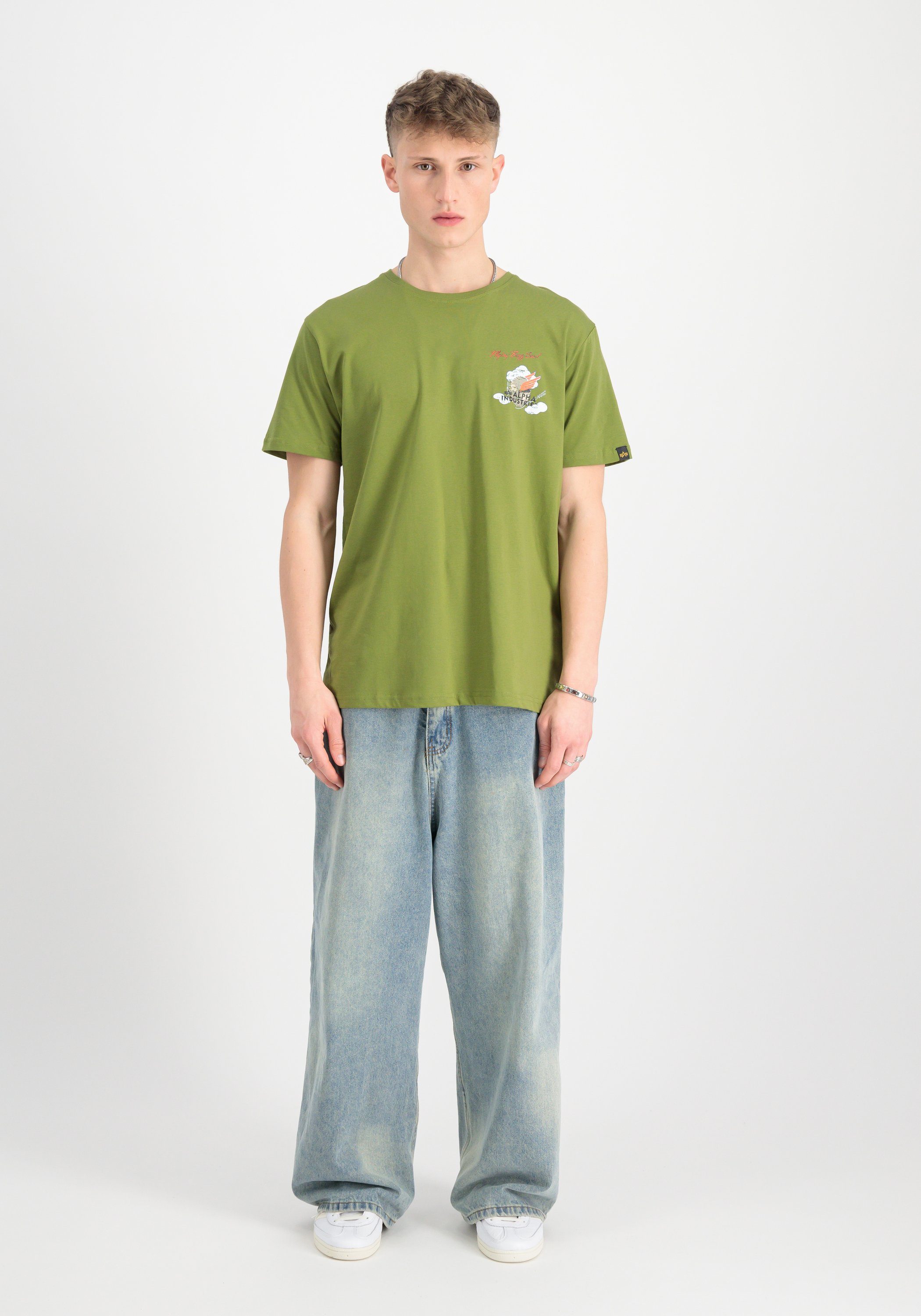 Alpha Industries T-shirt Alpha Industries Men - T-Shirts Flying Buzz Small Logo T