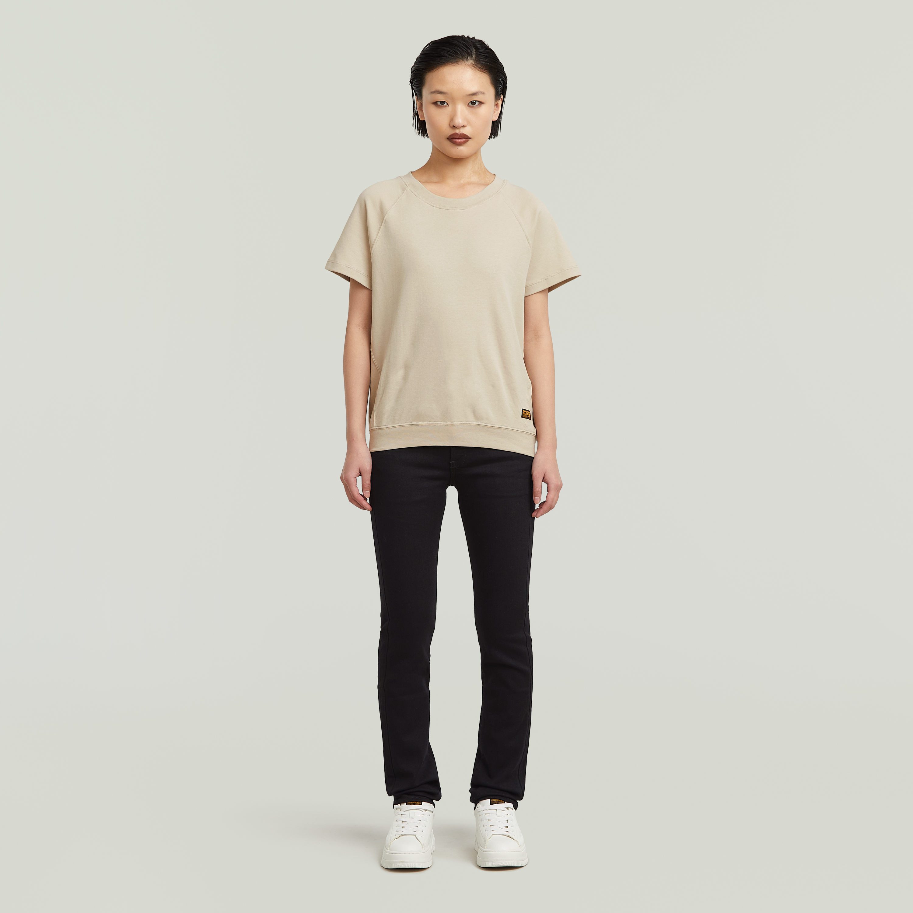 G-Star RAW 5-pocket jeans Midge Straight met verstelbare lus aan de achterkant van de taille