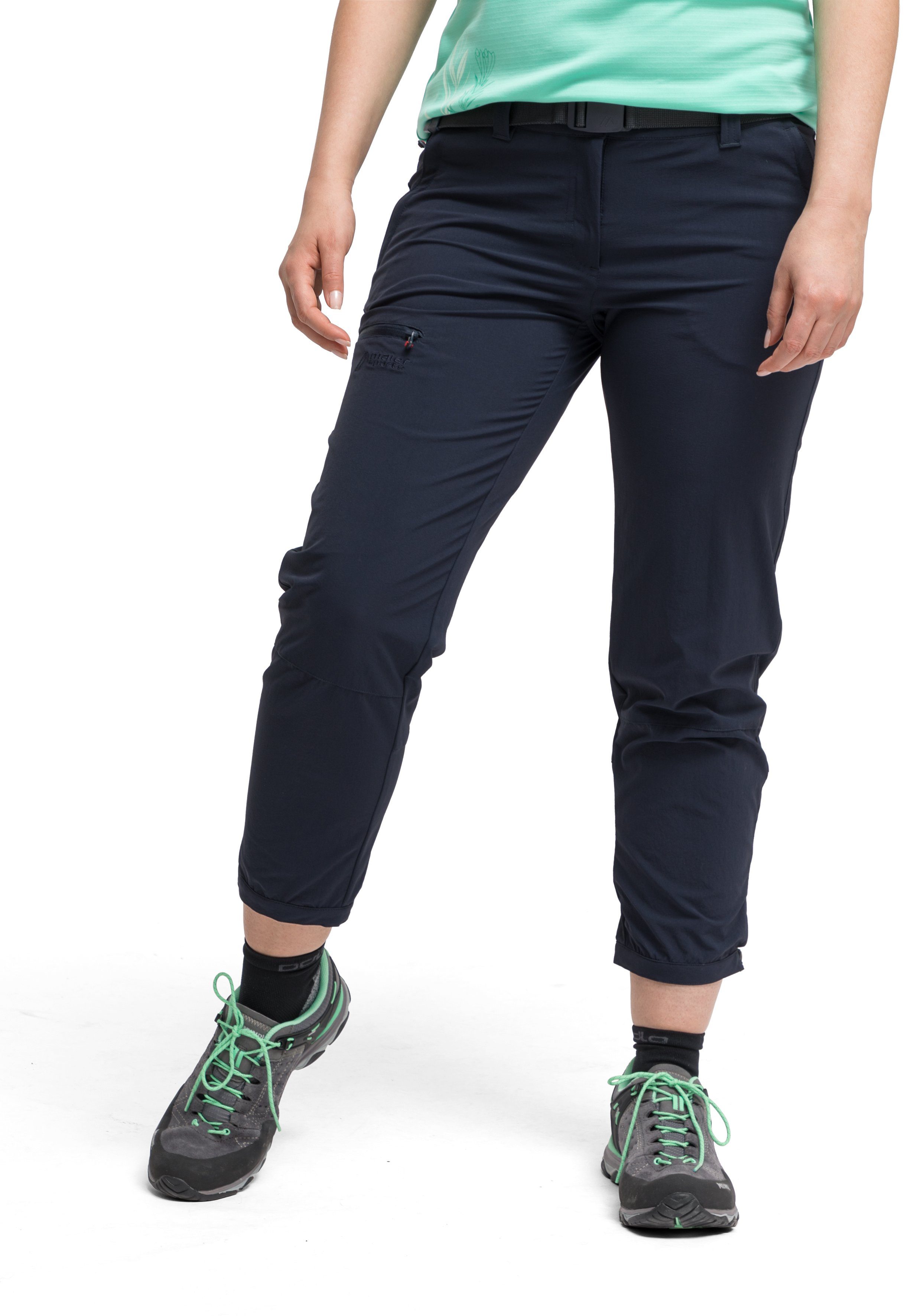 Maier Sports Functionele broek Lulaka 7/8 Dames wandelbroek, ventilerende en elastische outdoorbroek