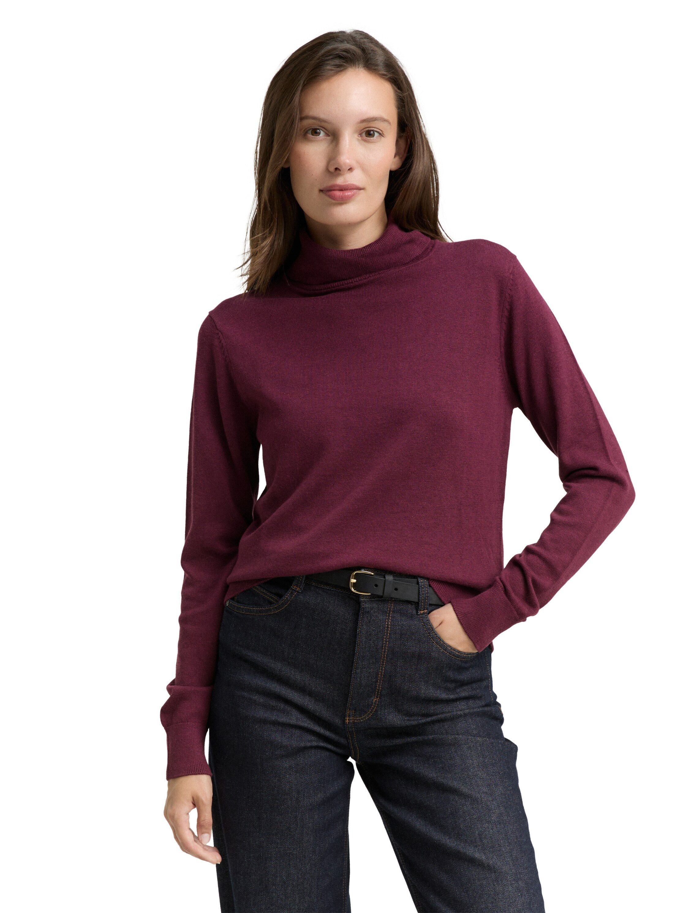 Tom Tailor Coltrui dames coltruien maat S rood