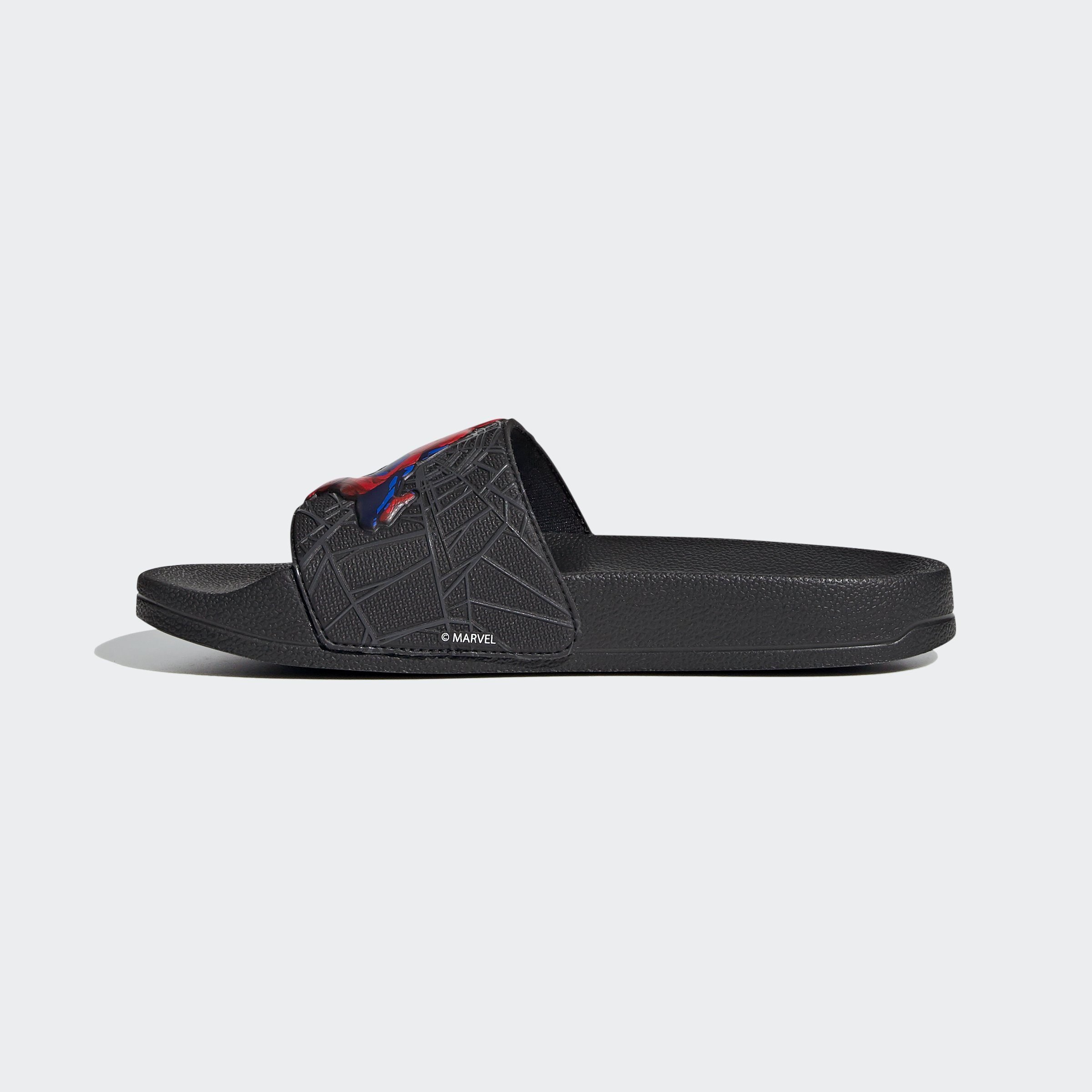 spiderman adidas slides