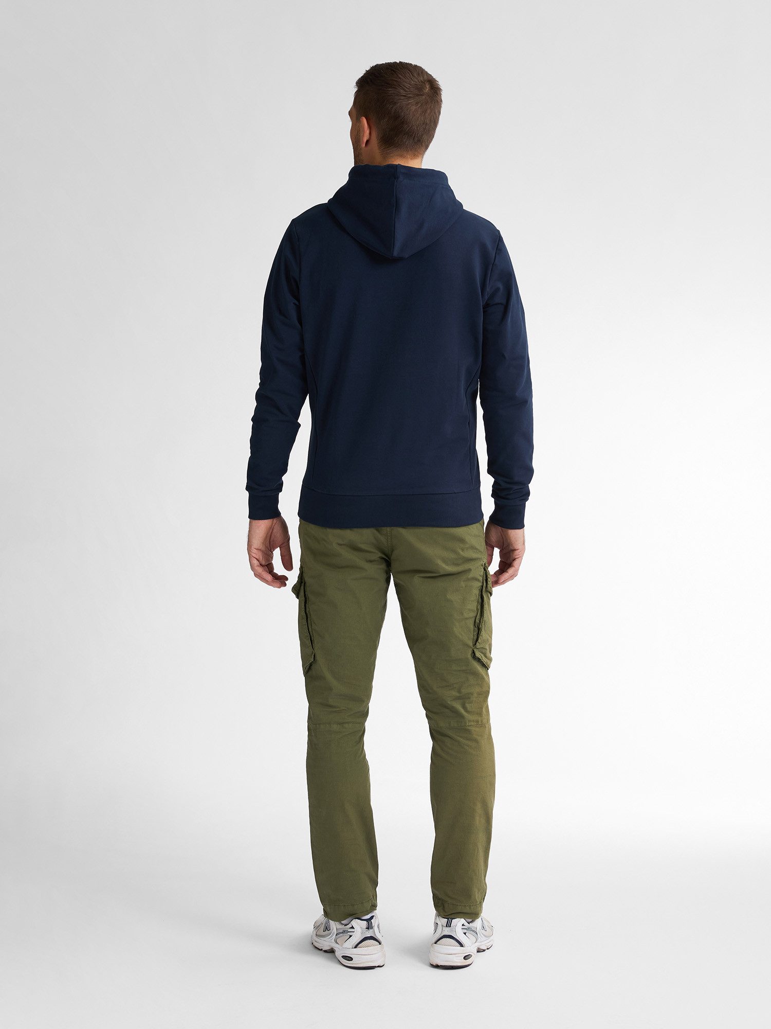 Petrol Industries Hoodie met geborduurd logo