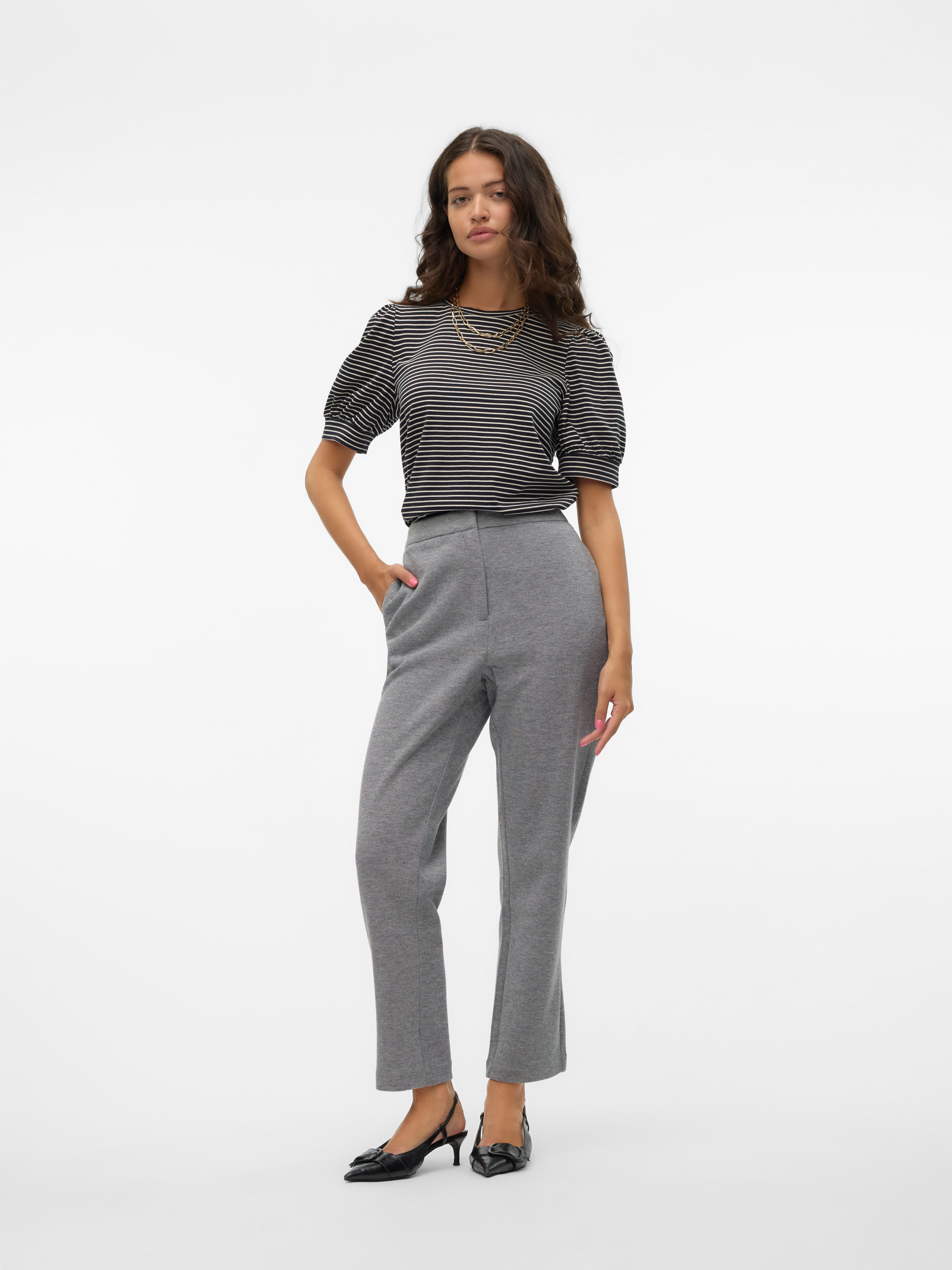 Vero Moda Jerseybroek VMJULIA NW ANKEL PANTS JRS NOOS