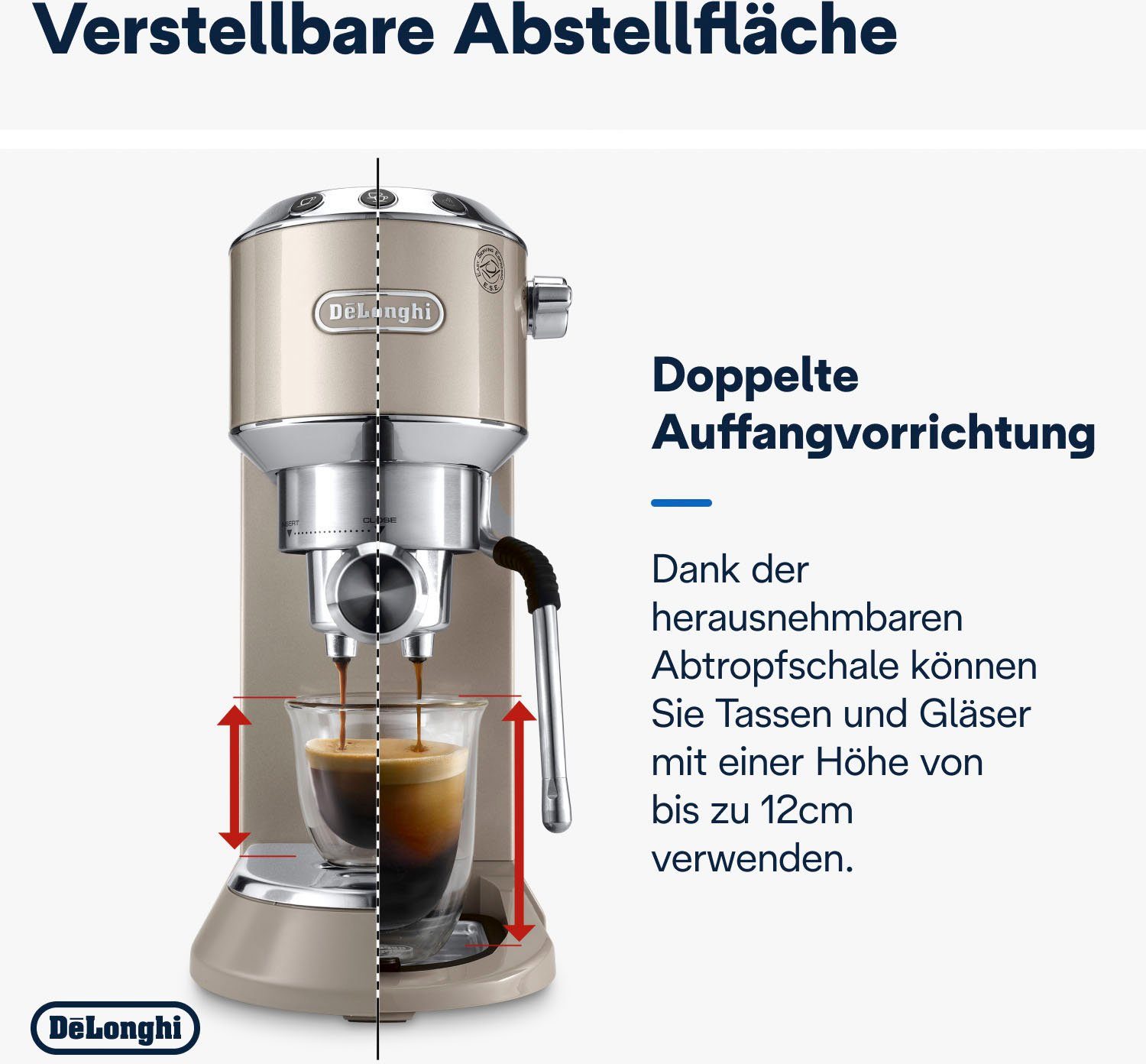 De'Longhi Espressomachine Dedica Arte EC885.BG