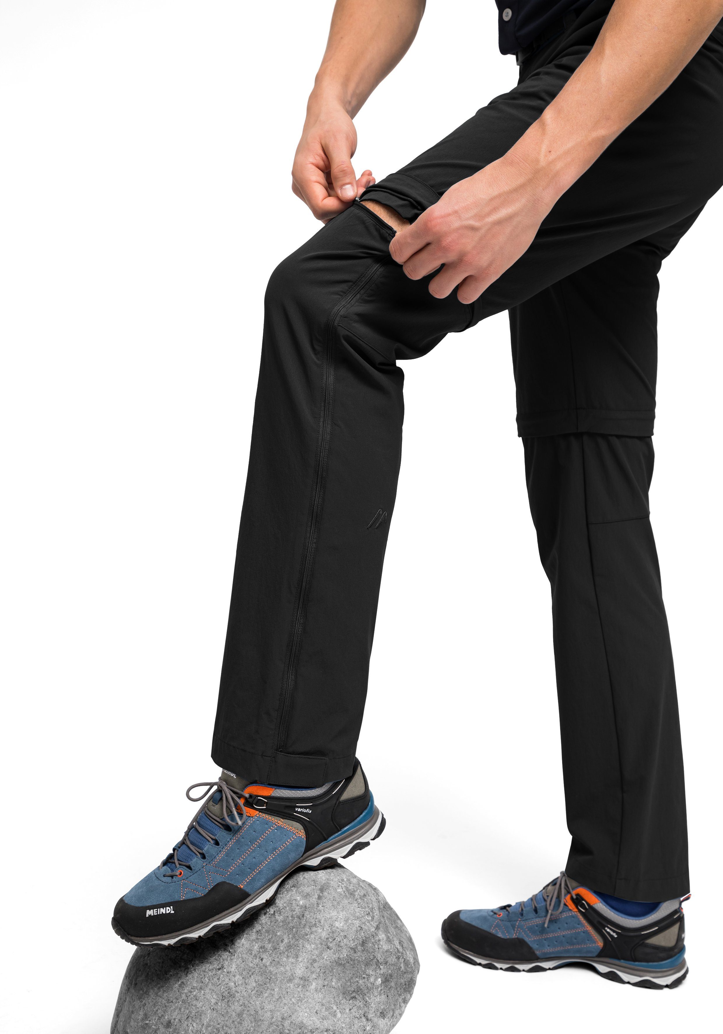 Maier Sports Functionele broek TAJO Heren wandelbroek, afritsbare outdoorbroek, 4 zakken, regular fit