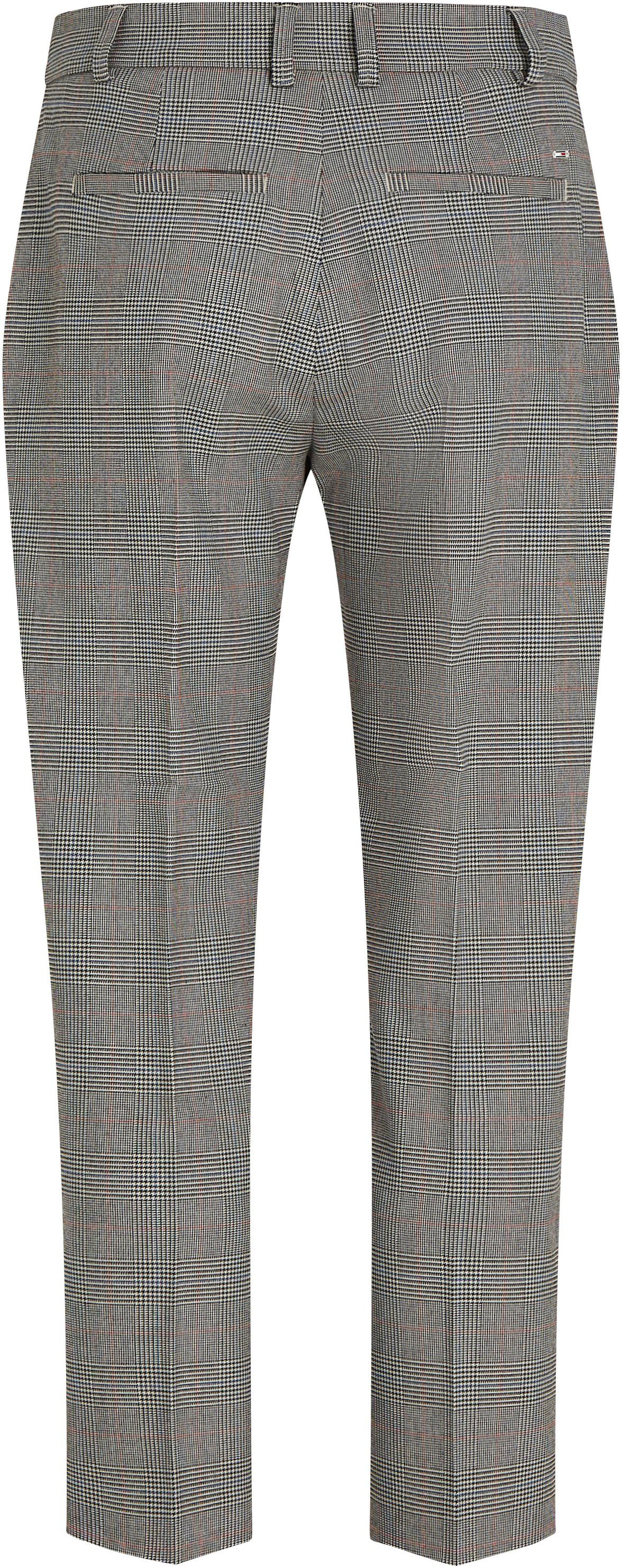 Tommy Hilfiger Geweven broek POW CHECK SLIM STRAIGHT PANT (Global Serie TH VROUWEN)
