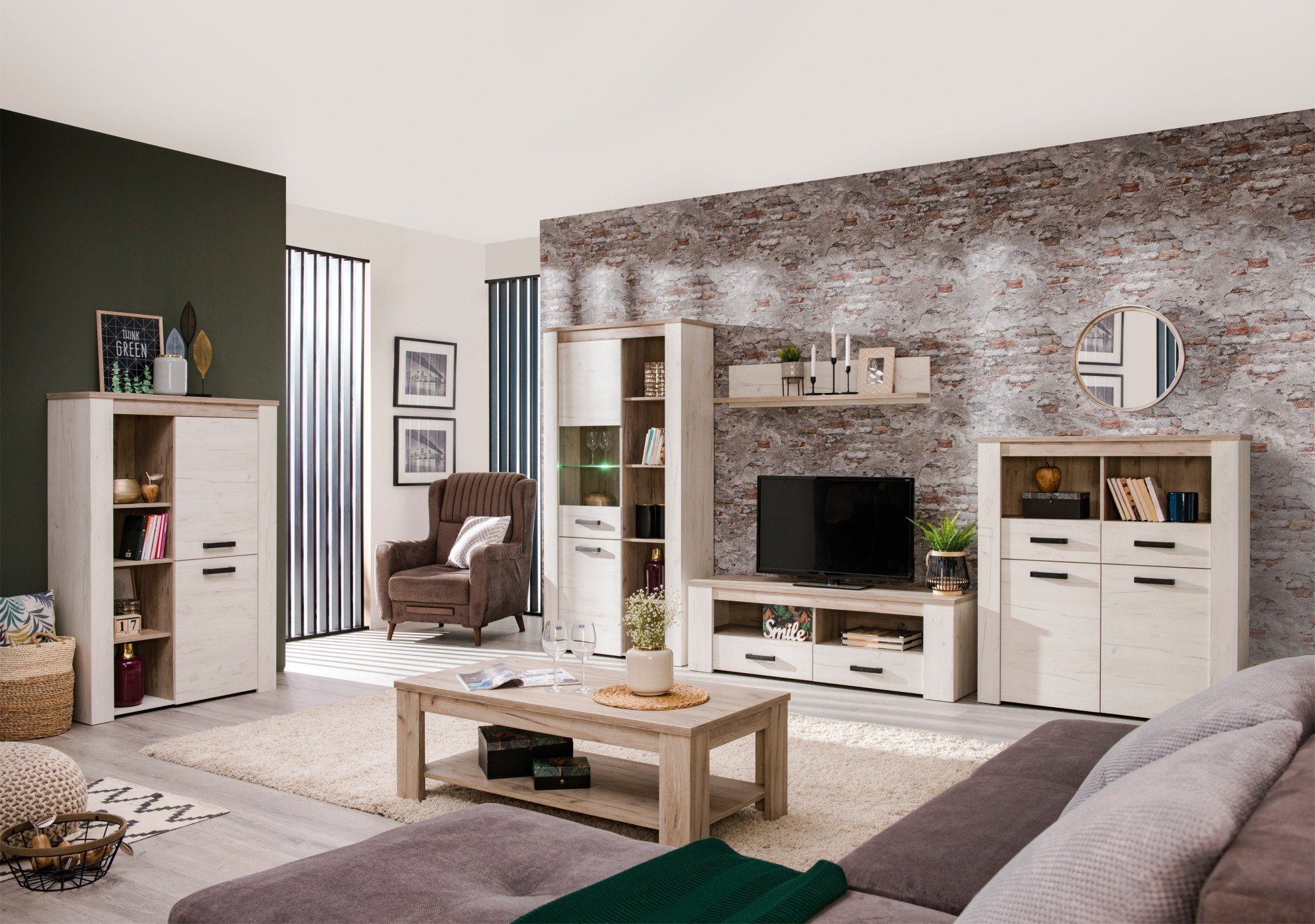 Home affaire Salontafel Oscar CT met plank