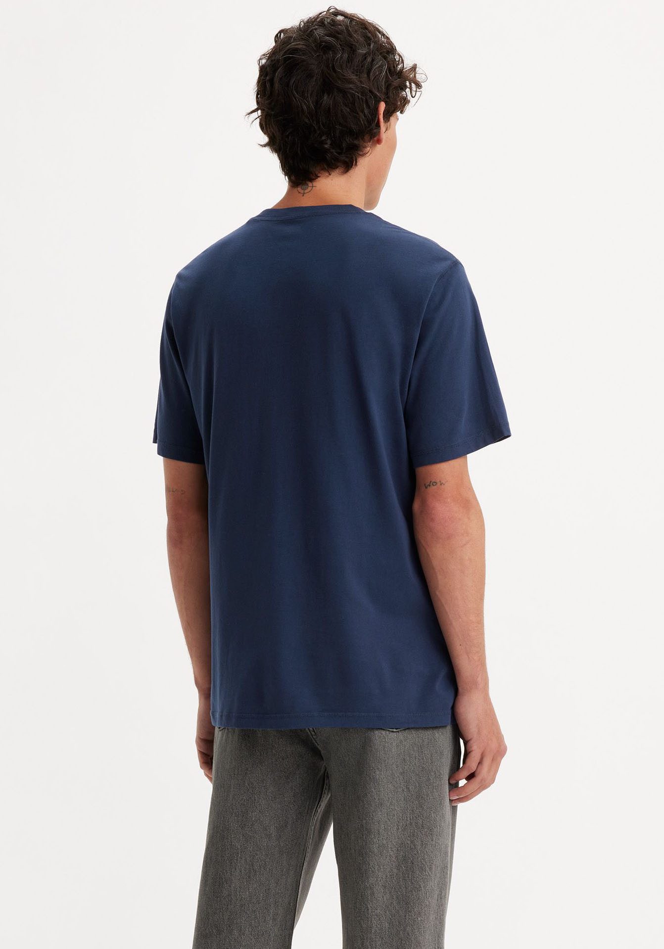 Levi's® Shirt met ronde hals SS 4 BUTTON HENLEY