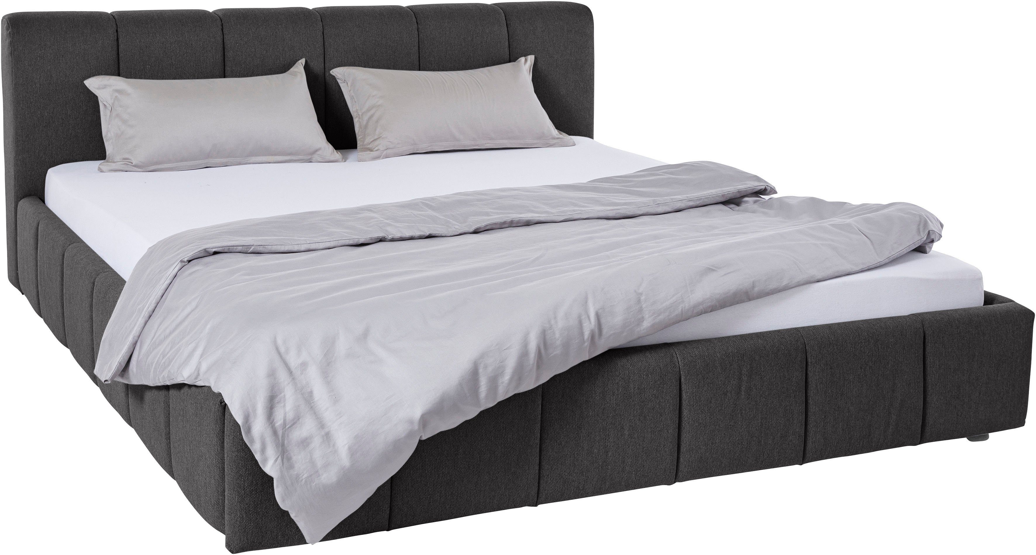 LeGer Home by Lena Gercke Gestoffeerd bed Maileen in 5 breedten en 3 kleuren, incl. rolbodem
