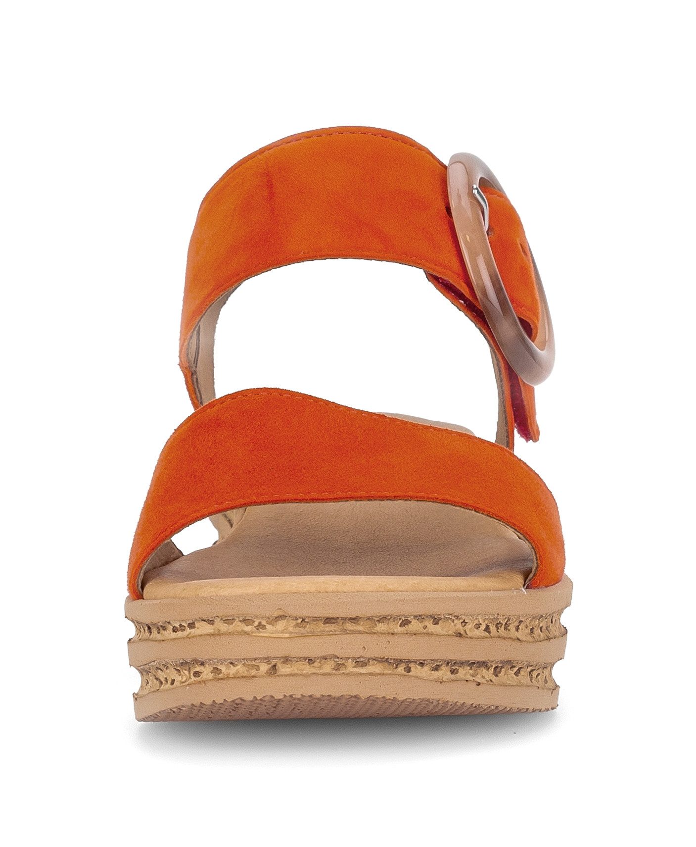 Gabor Sleehaksandaaltjes , plateau, zomerschoen, sandaal met trendy decoratieve gesp