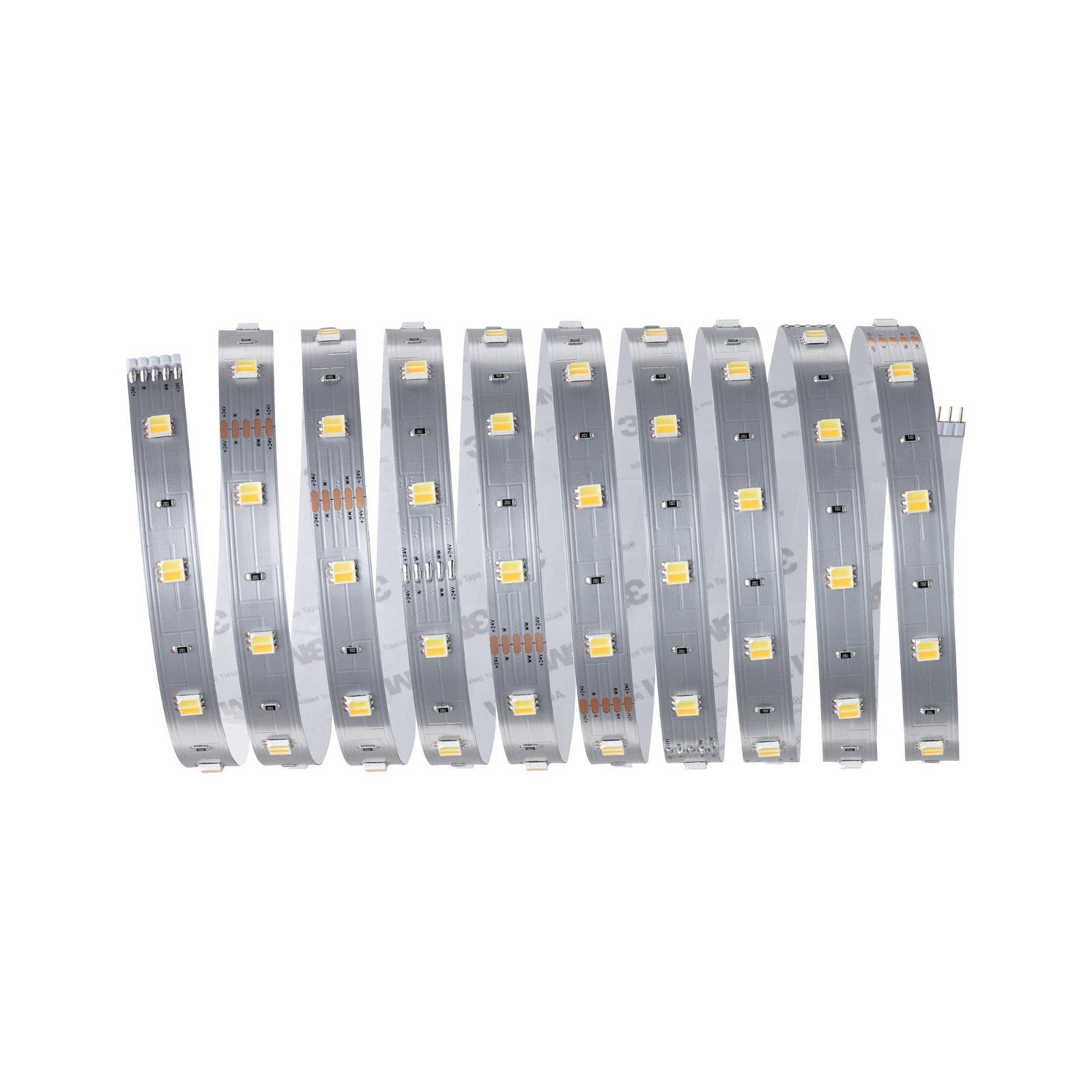 Paulmann Led-strepen MaxLED 250 Basisset 3m IP20 2700-6500K 11W 230/24V 24VA zilverkleur (1 stuk)