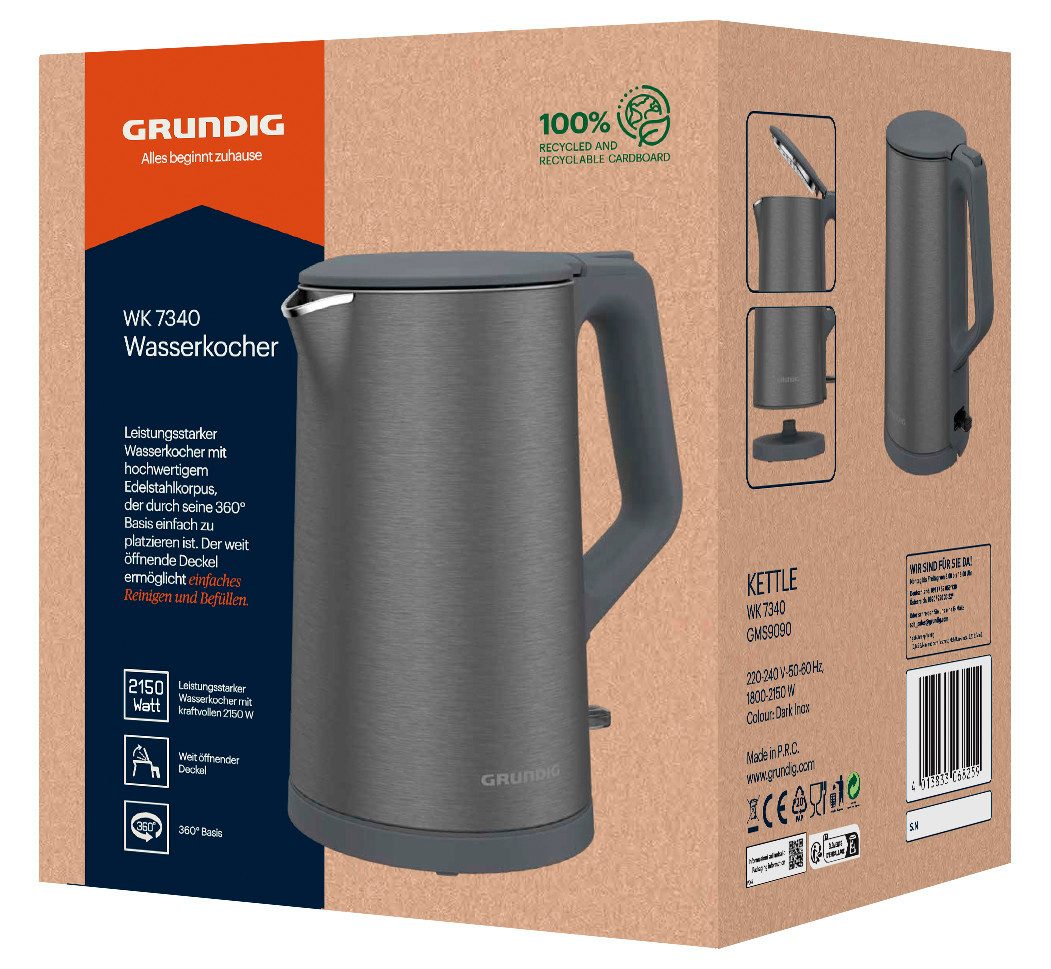 Grundig Waterkoker WK 7340, 1,5 l