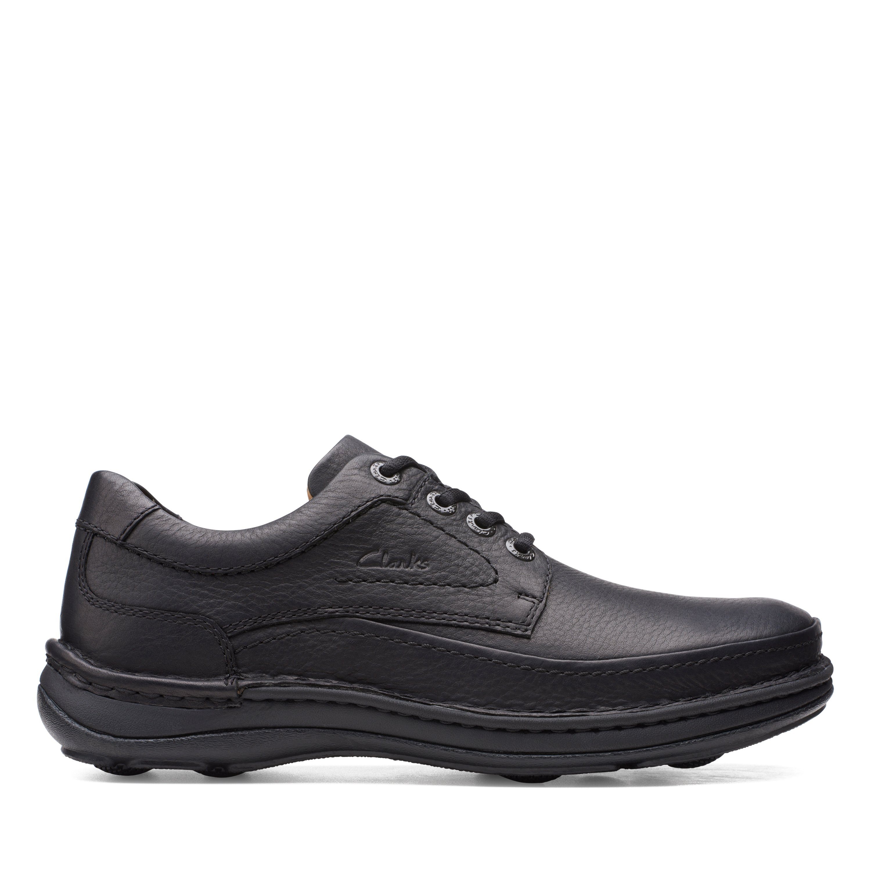 Clarks Veterschoenen NATURE THREE Vrijetijdsschoen, lage schoen, veterschoen met uitneembare voetbed