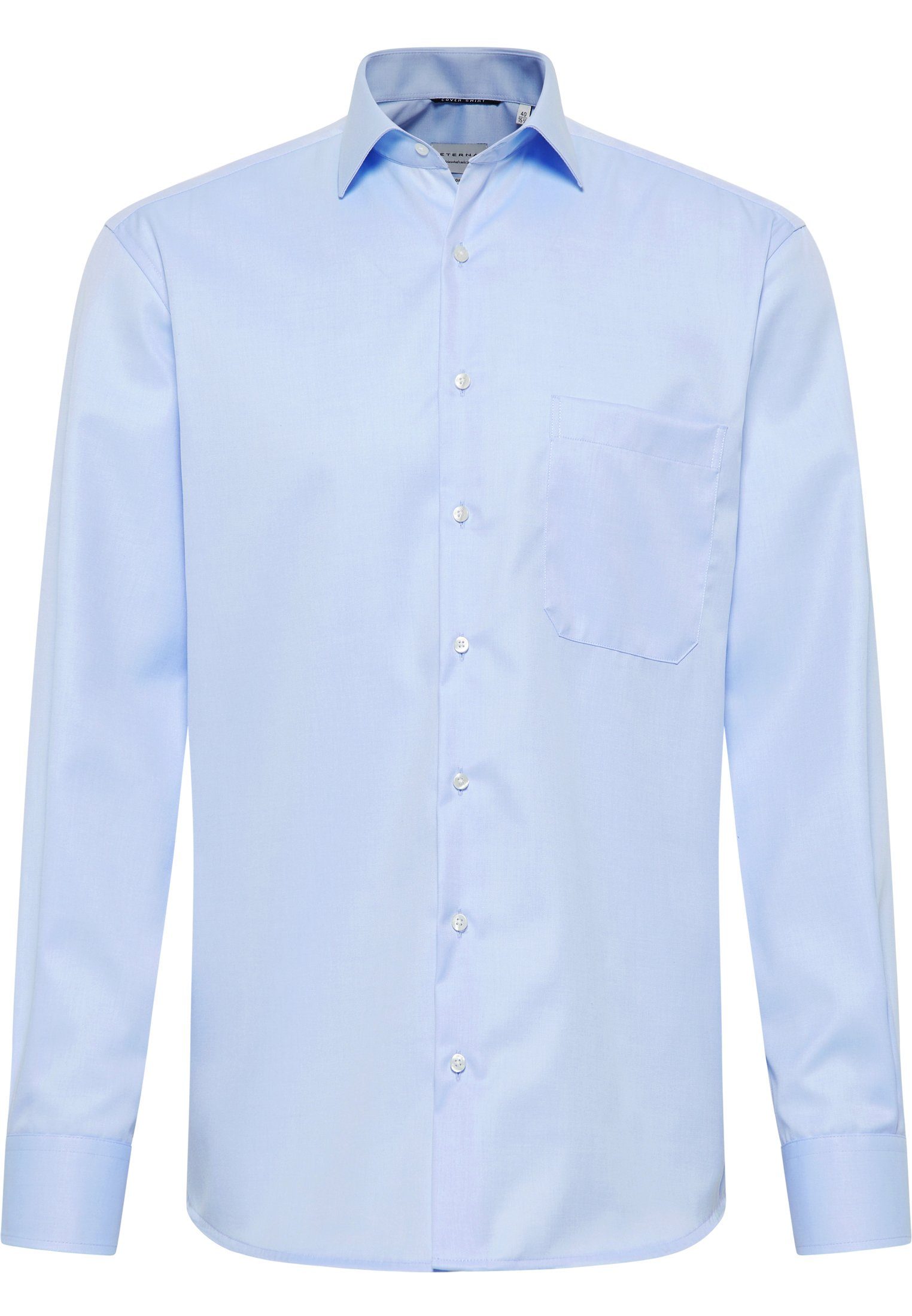 Eterna Overhemd met lange mouwen Comfort fit NON IRON (strijkvrij)