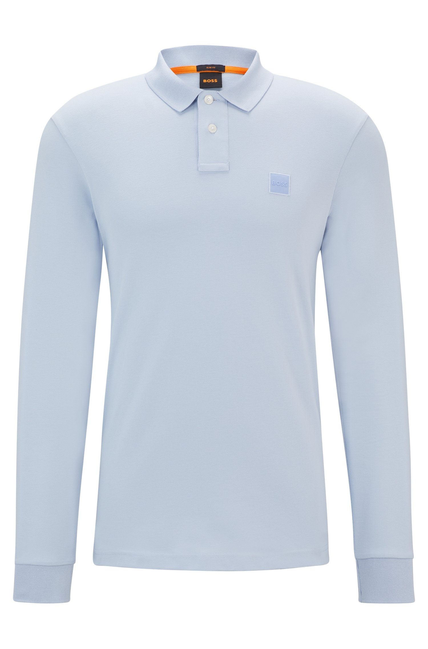 Hugo Boss Moderne Passerby Polo Lichtblauw Blue Heren