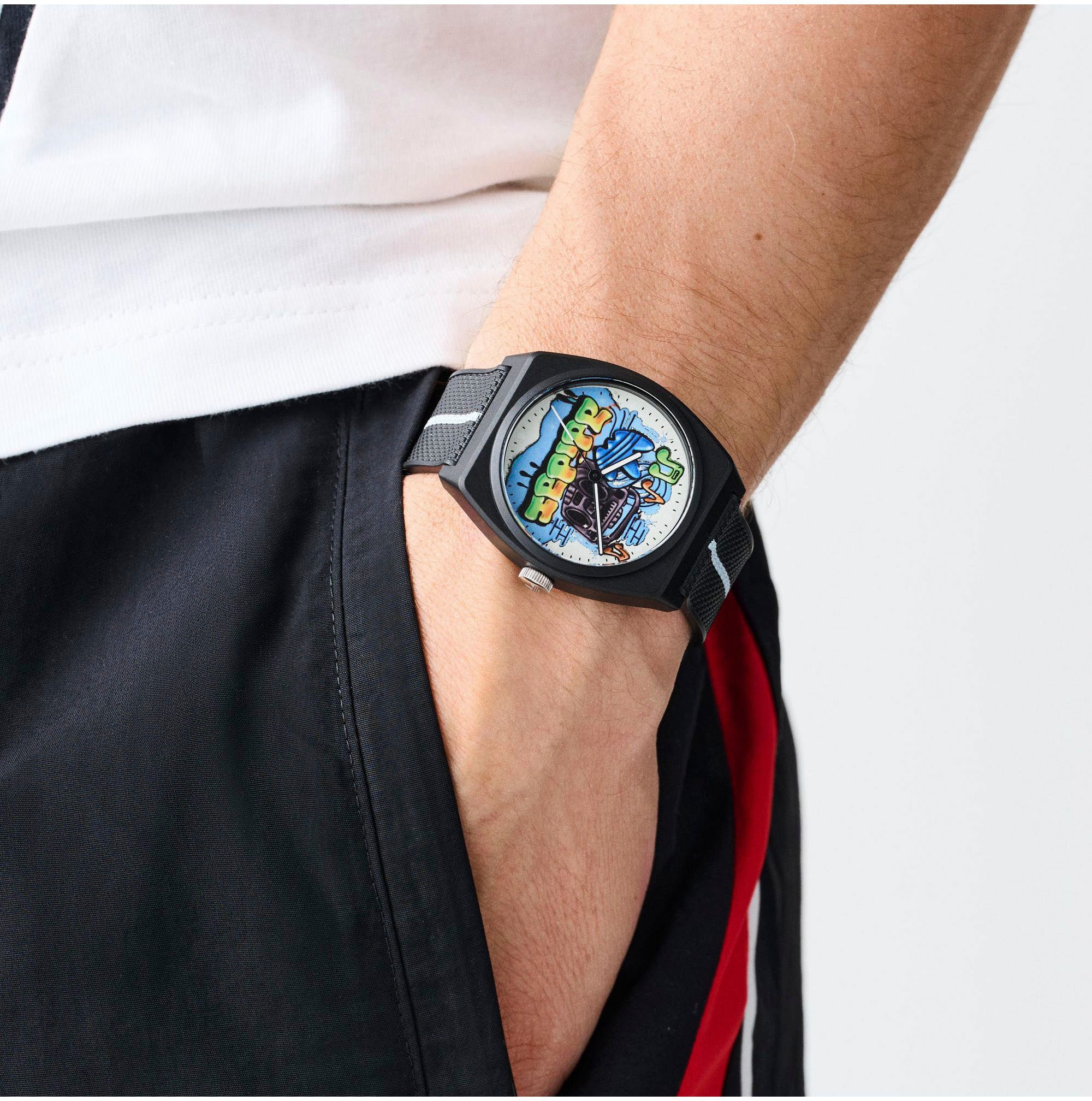 adidas Originals Kwartshorloge PROJECT TWO Polshorloge, herenhorloge, dameshorloge, harsband, waterafstotend tot 5 bar