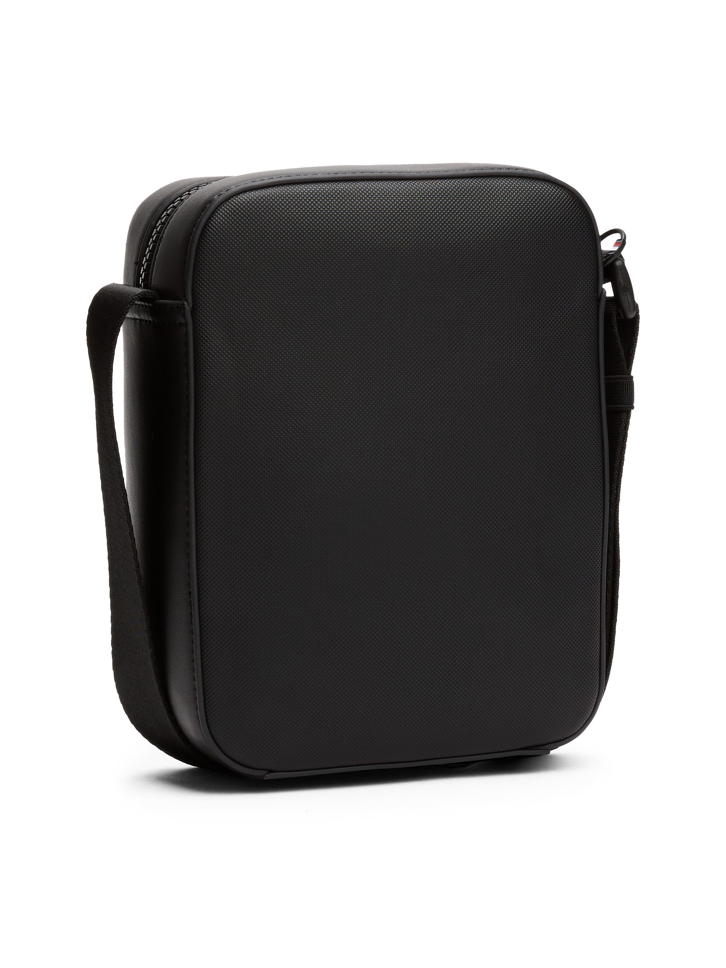 Tommy Hilfiger Schoudertas TH FOUNDATION MINI REPORTER , mannen messenger tas, schoudertas met gekleurde accenten