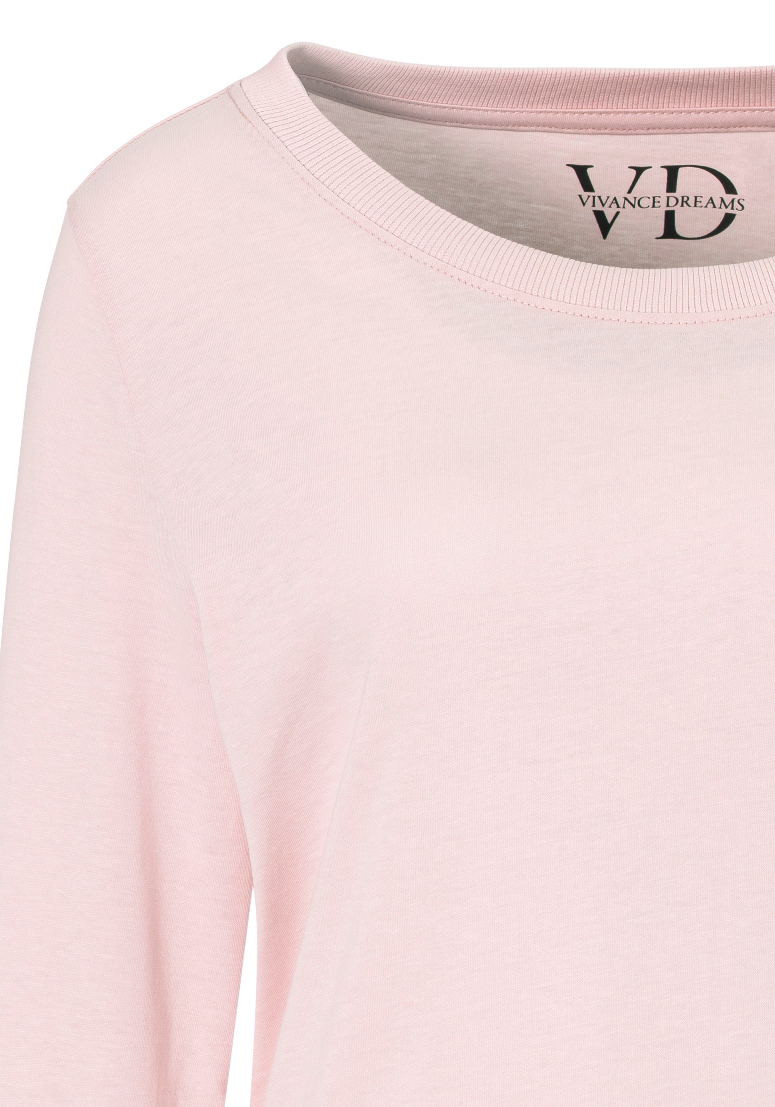 Vivance Dreams Pyjama top met ribboorden